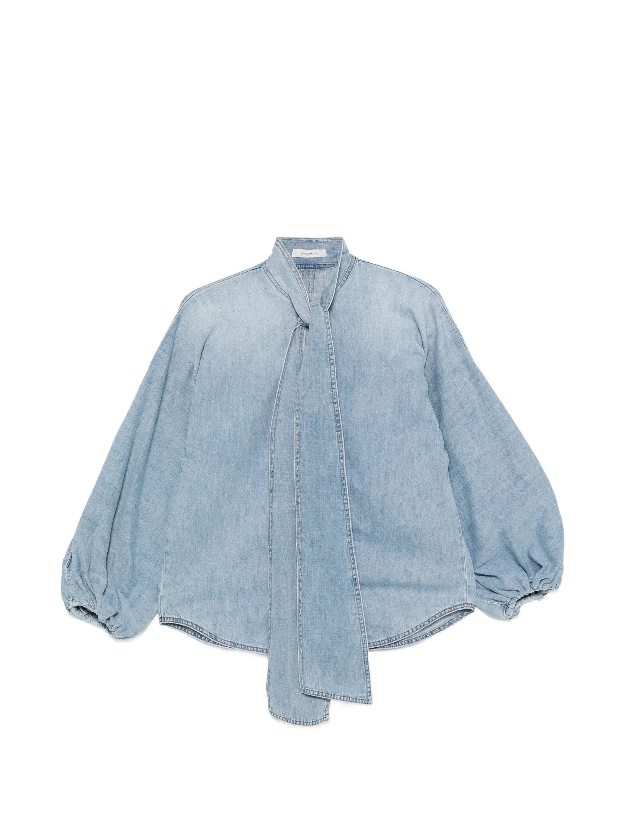 Zimmermann Indra tie - neck blouse