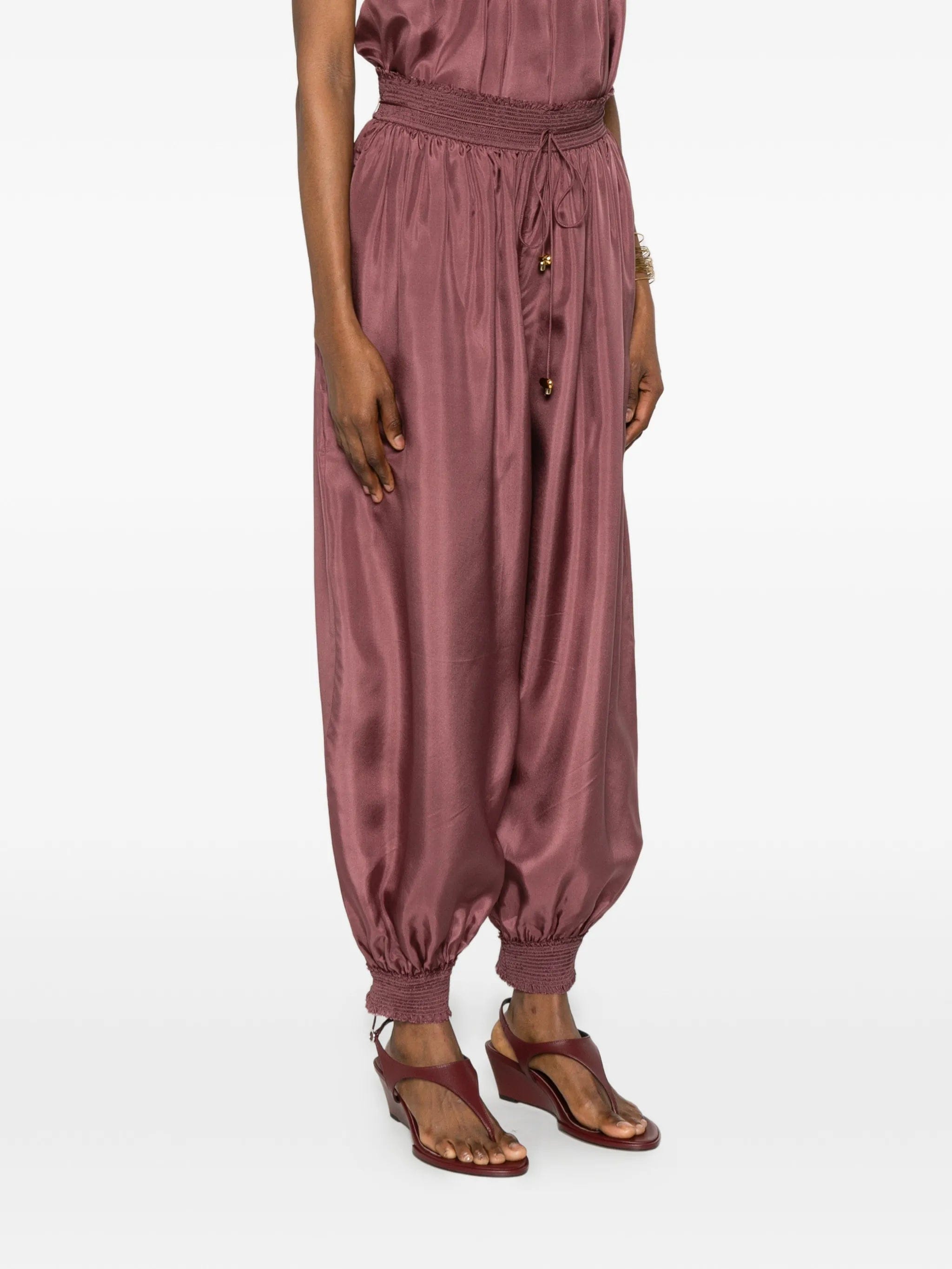 Zimmermann Aster elasticated - waistband trousers