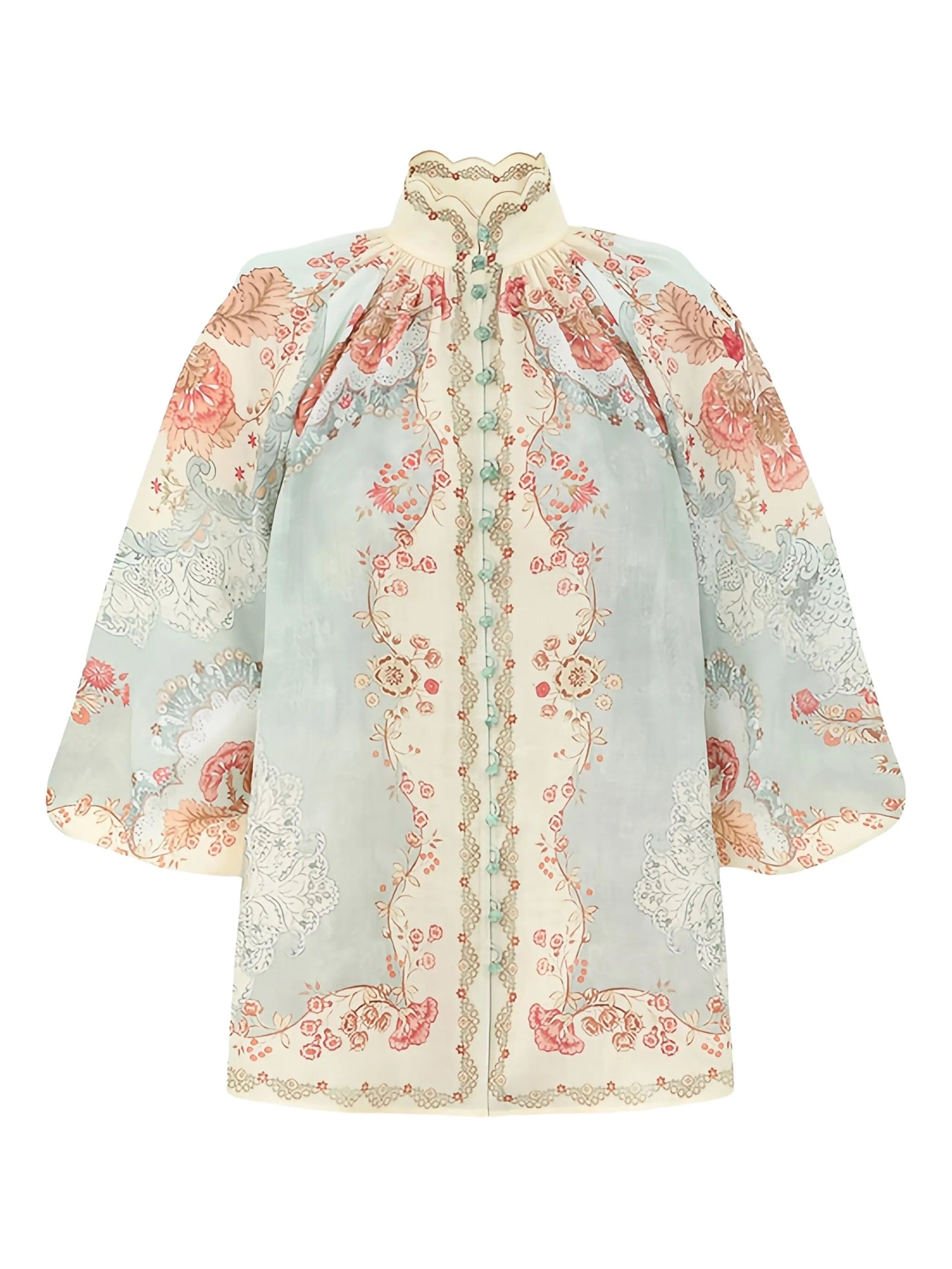 Zimmermann Daylight puff - sleeves blouse