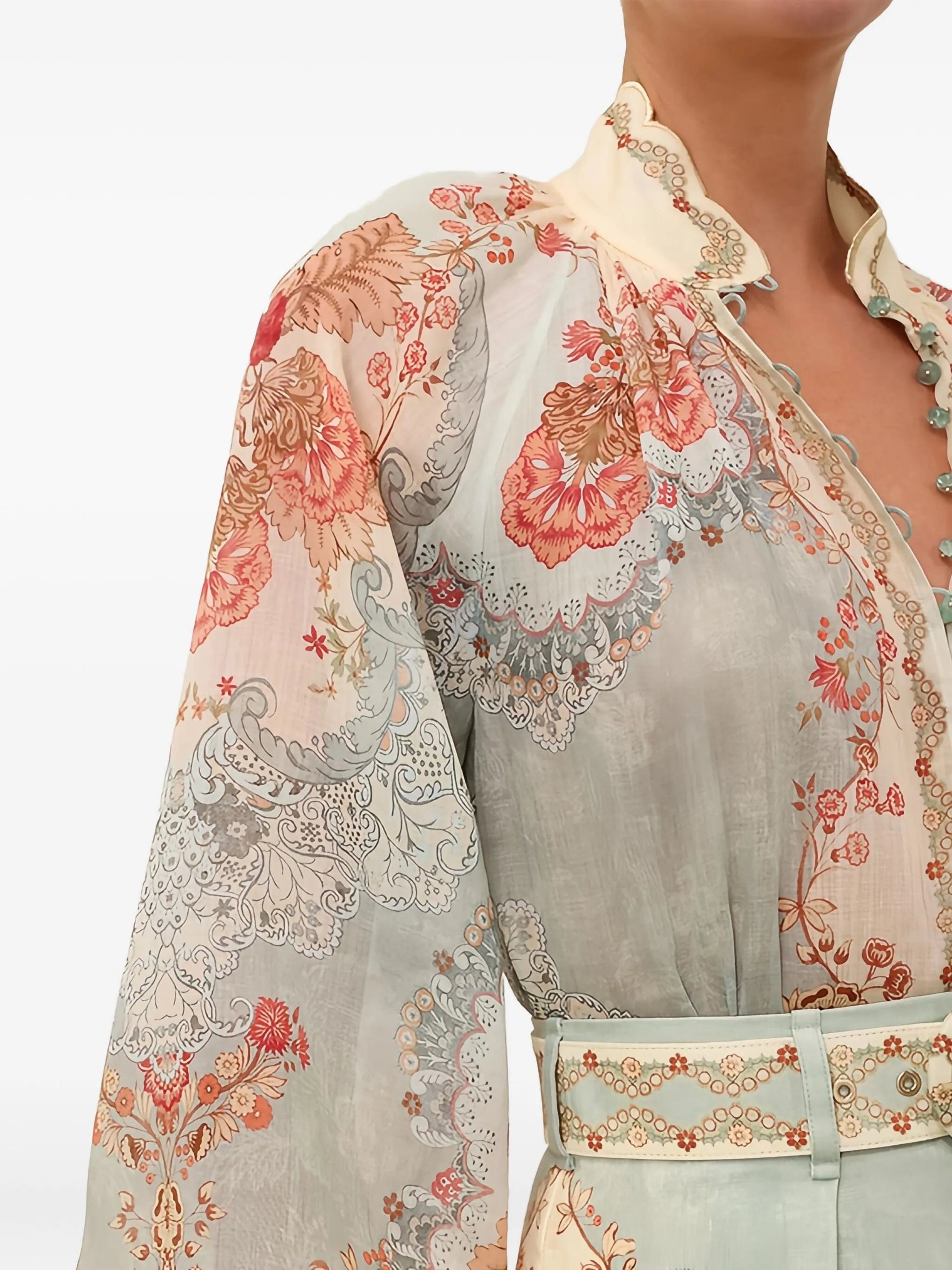 Zimmermann Daylight puff - sleeves blouse