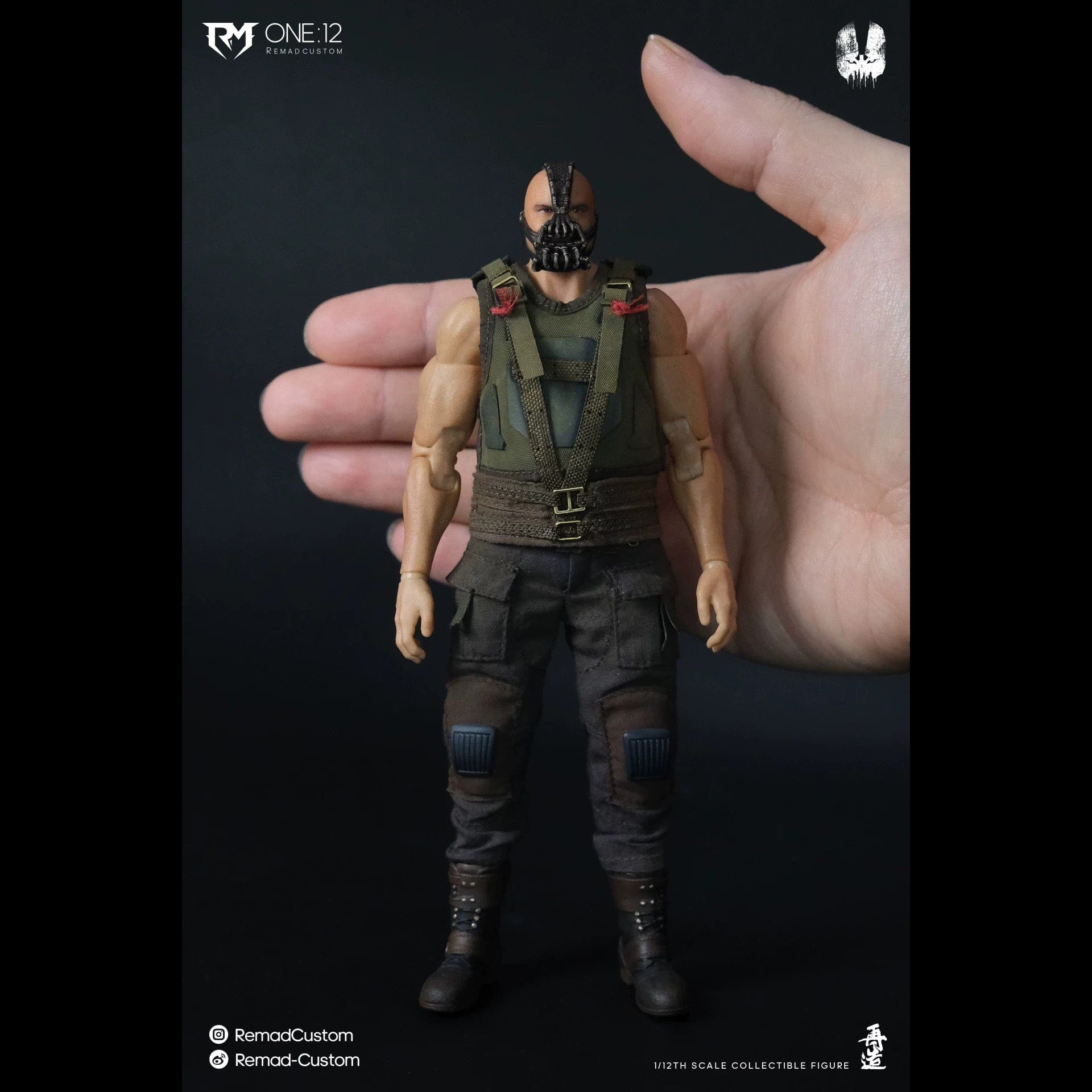 Remad Customs 1/12 Action Figure - Bane