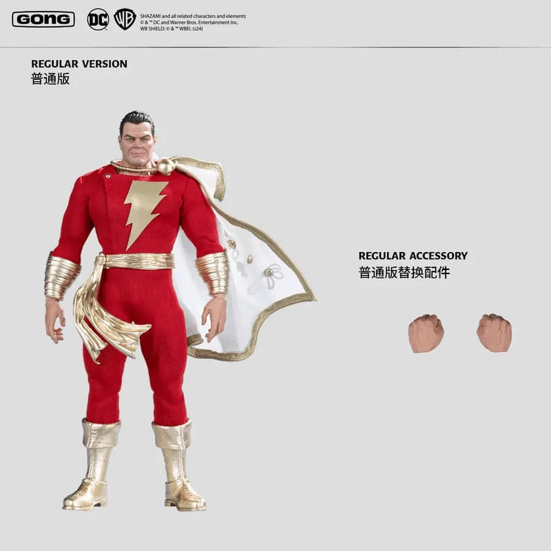 Popmart POP MART x Gong Studio 1/12 Kingdom Come SHAZAM Action Figure (Regular Ver.)