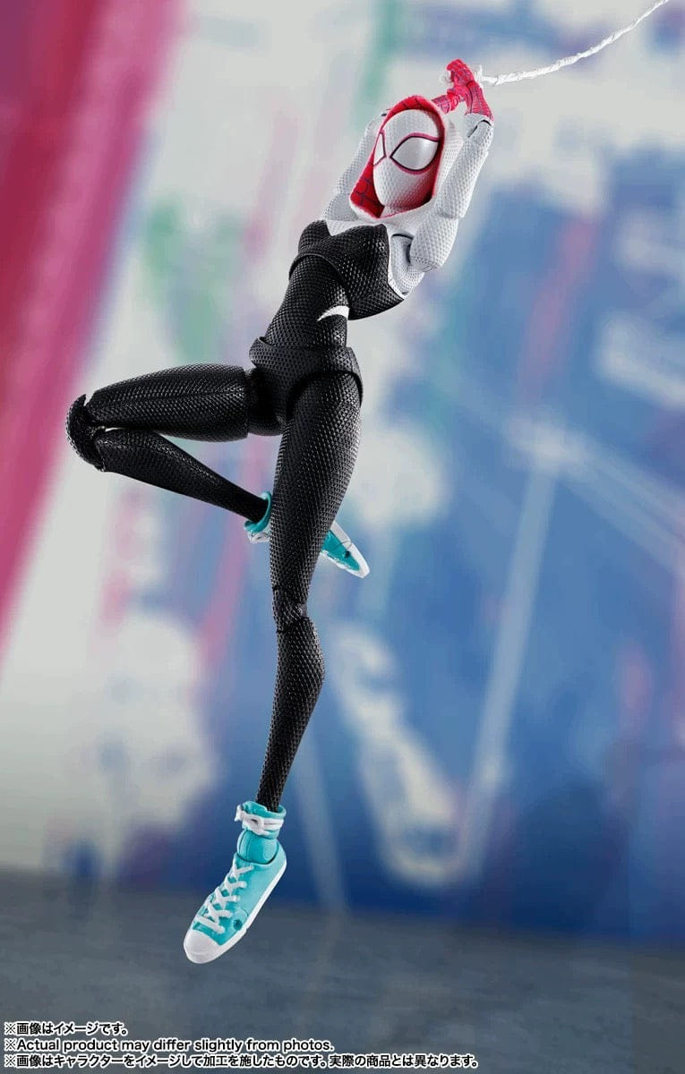 SHF Spider Man Across The Spider - Verse Spider - Gwen Stacy Action Figure