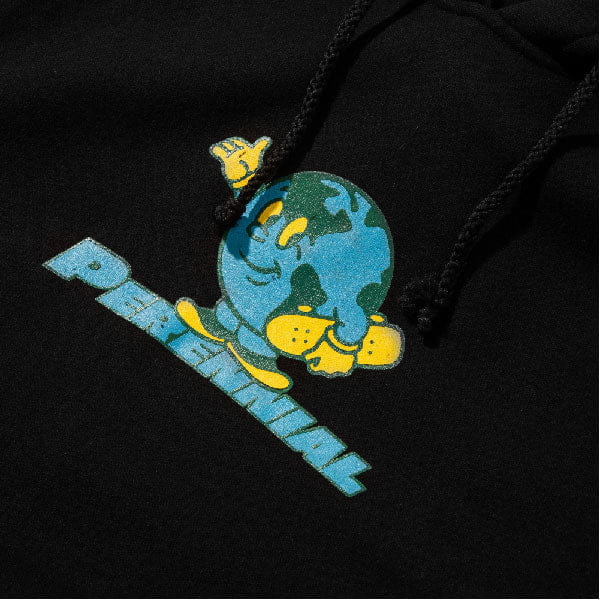 Perennial Skate Co. Skate The Earth Hoodie - Black