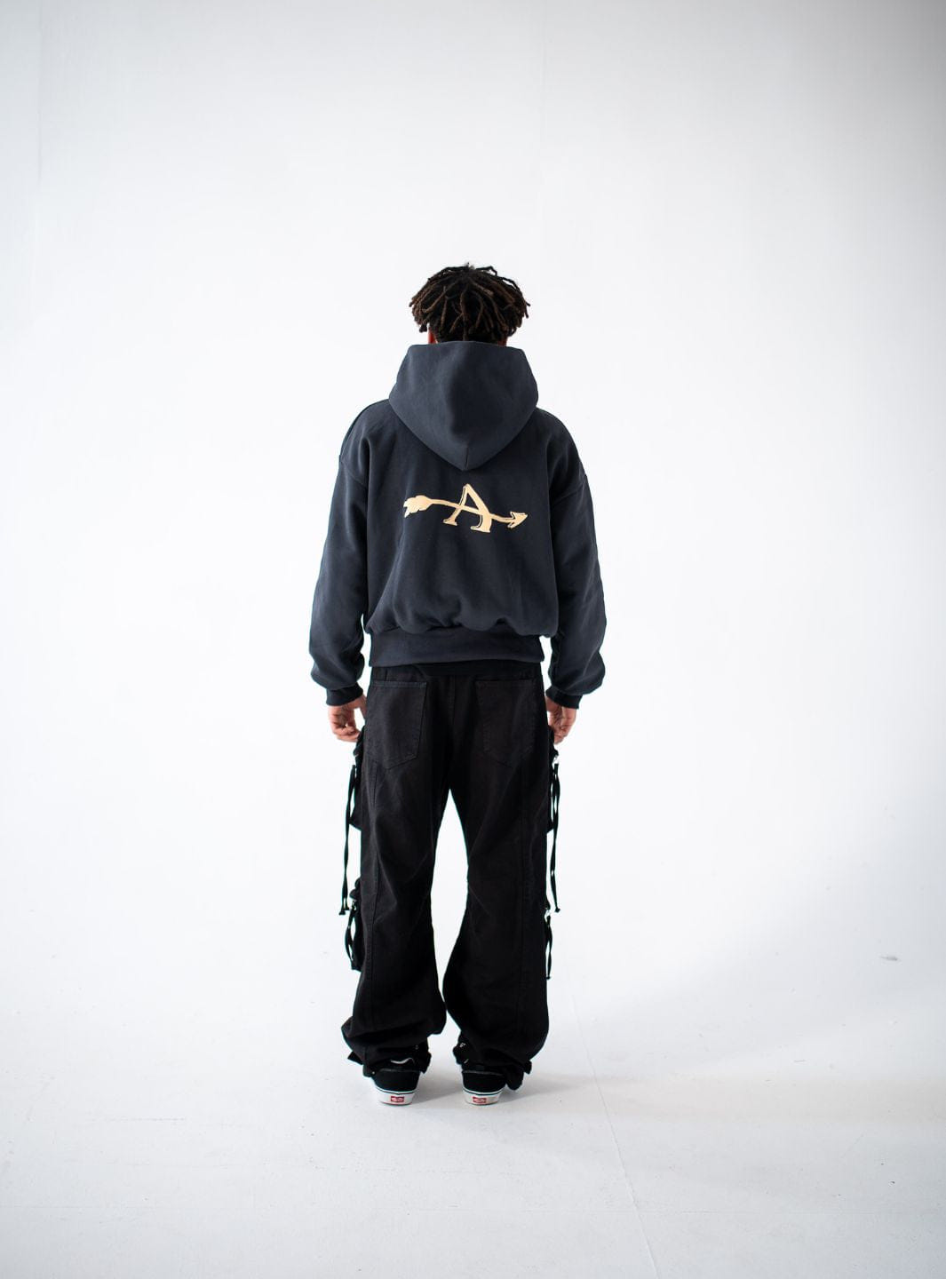Appreciate Logo Hoodie Piombo Grey