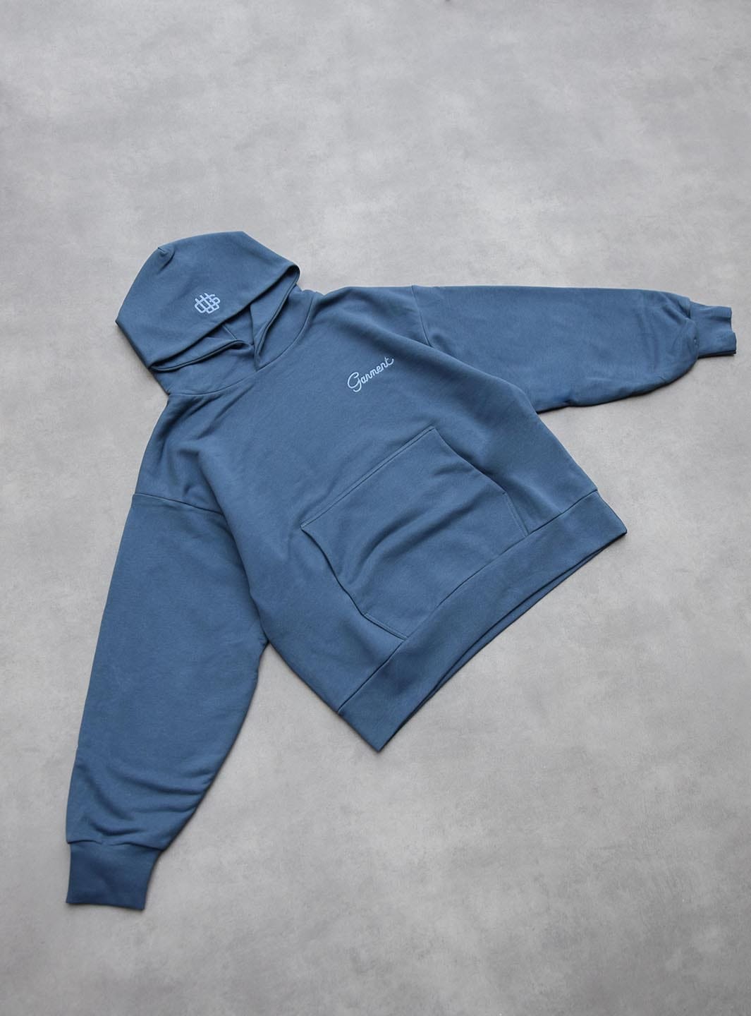 Garment Workshop Double Layer Hoodie Navy