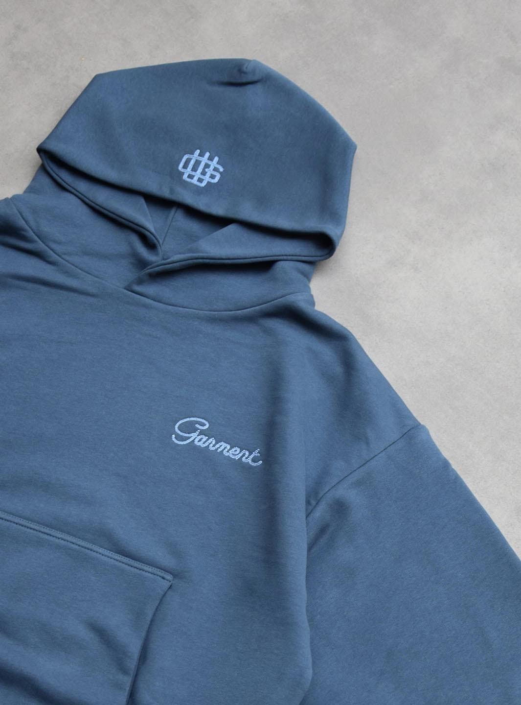 Garment Workshop Double Layer Hoodie Navy