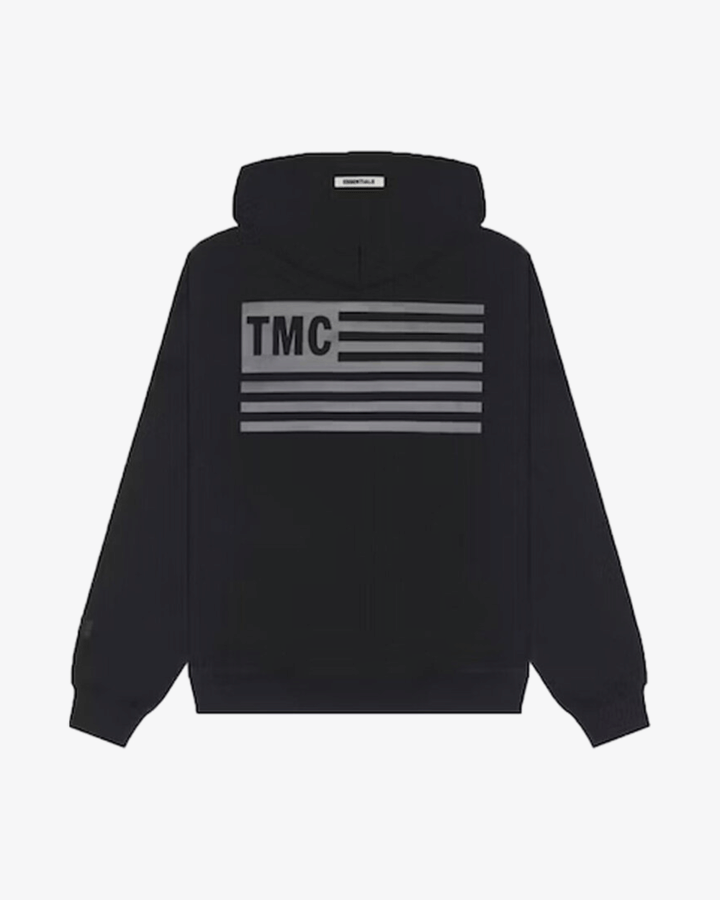 FOG ESSENTIALS x TMC CRENSHAW BLACK HOODIE