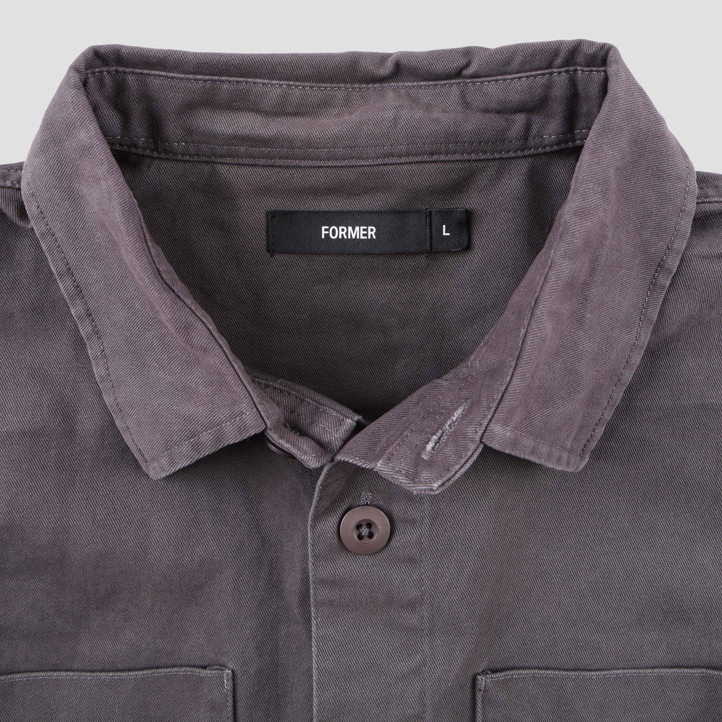 Former Legacy Longsleeve Overshirt Pepper