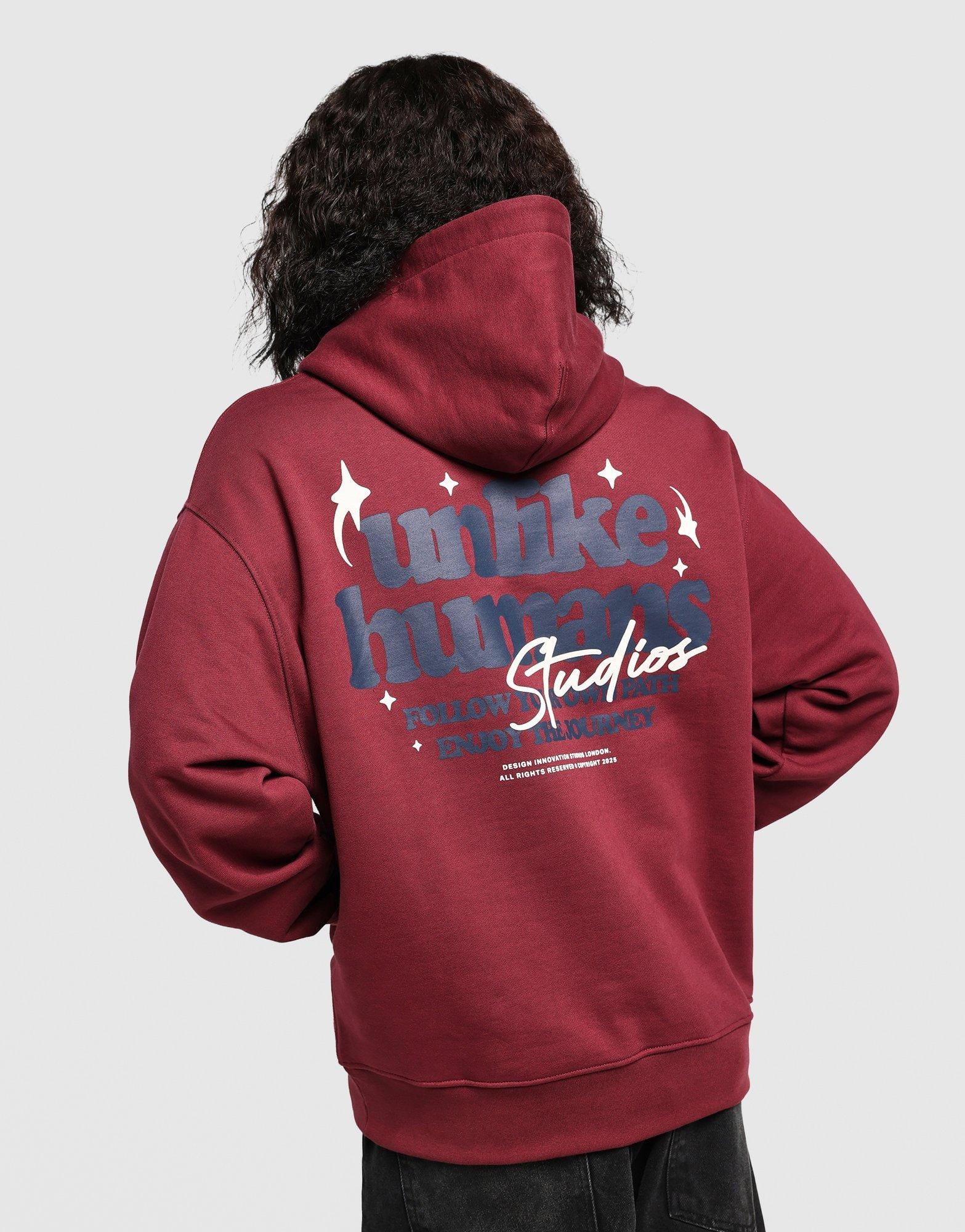 Unlike Humans Crafted Hoodie