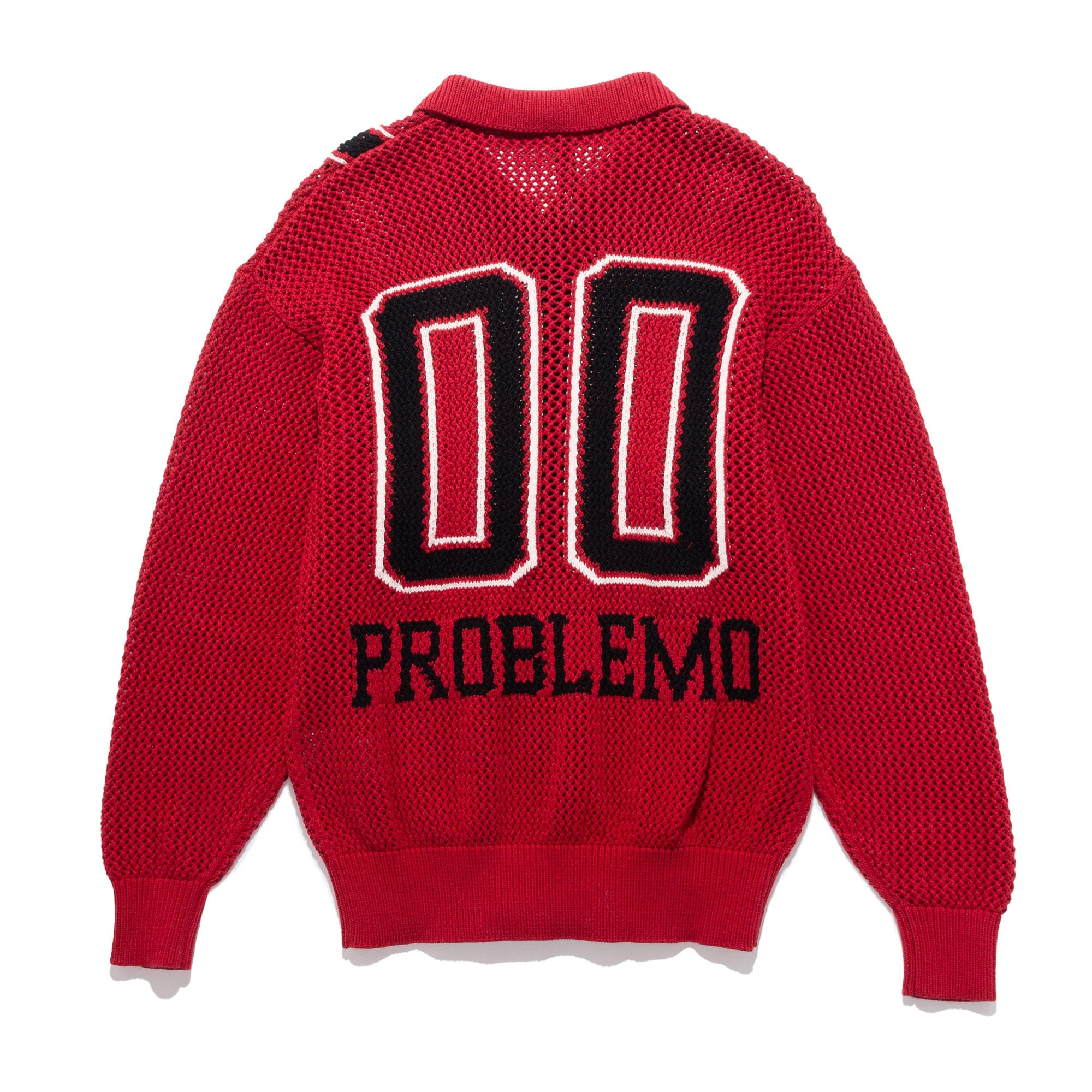 No Problemo NYP Sport Crochet Jumper Red NP2002605