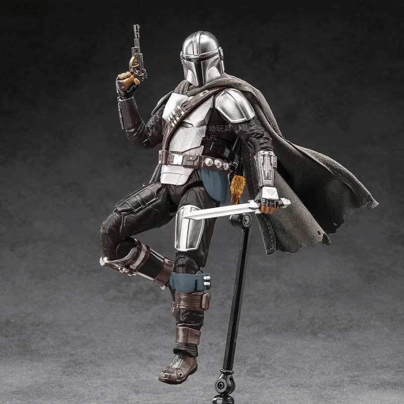 Star Wars ZD Toys 1/10 The Mandalorian And Grogu Star Wars Action Figure