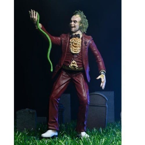 Toyshnip NECA Beetlejuice Red Tuxedo 7 - Inch Action Figure