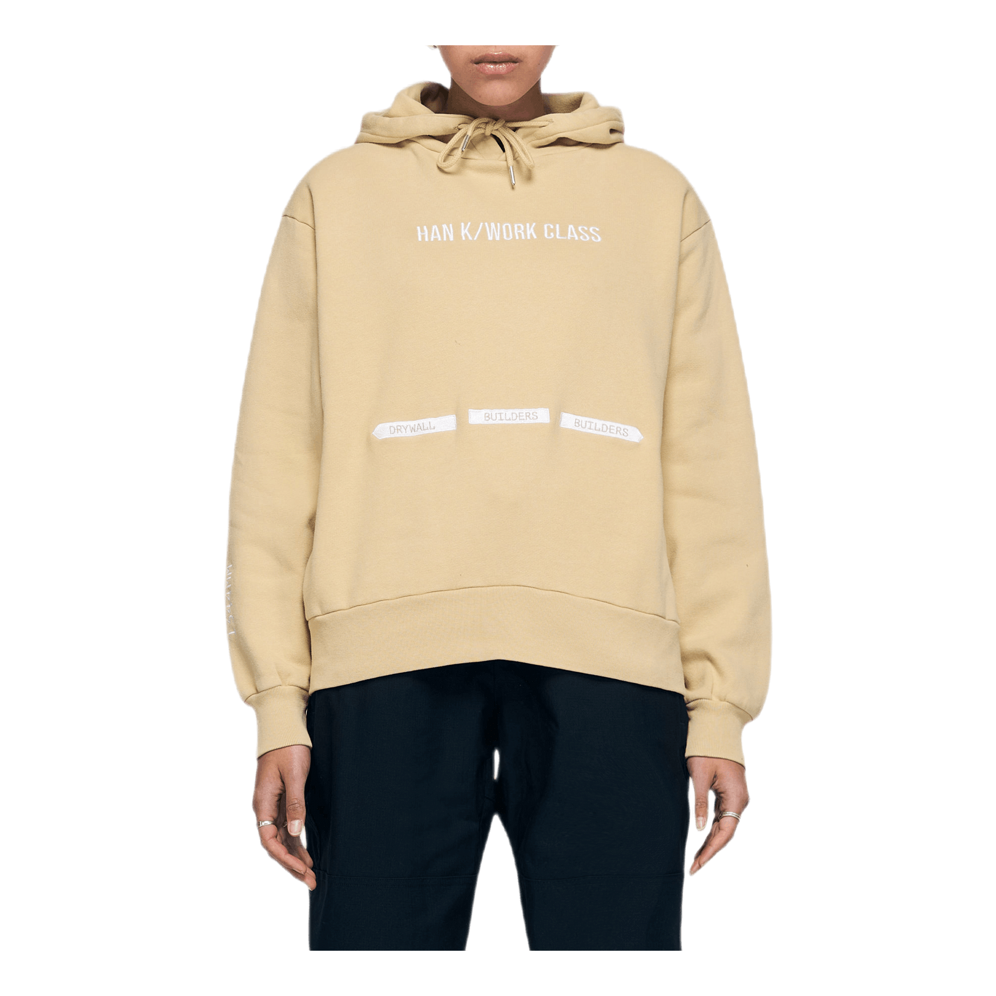 Han Kjobenhavn Bulky Hoodie Khaki
