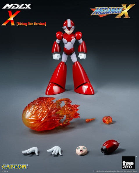 Threezero Mega Man x Rising Fire Version MDLX Action Figure