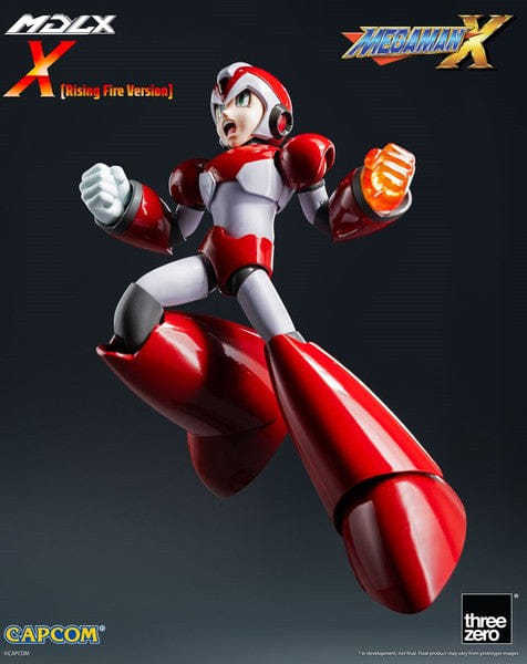 Threezero Mega Man x Rising Fire Version MDLX Action Figure