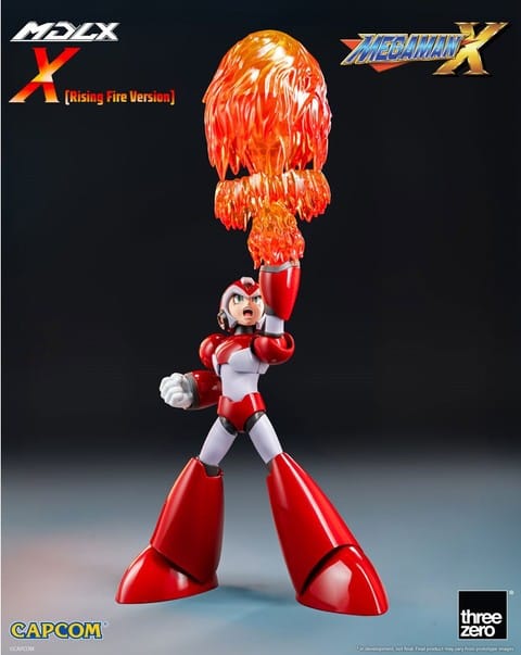 Threezero Mega Man x Rising Fire Version MDLX Action Figure