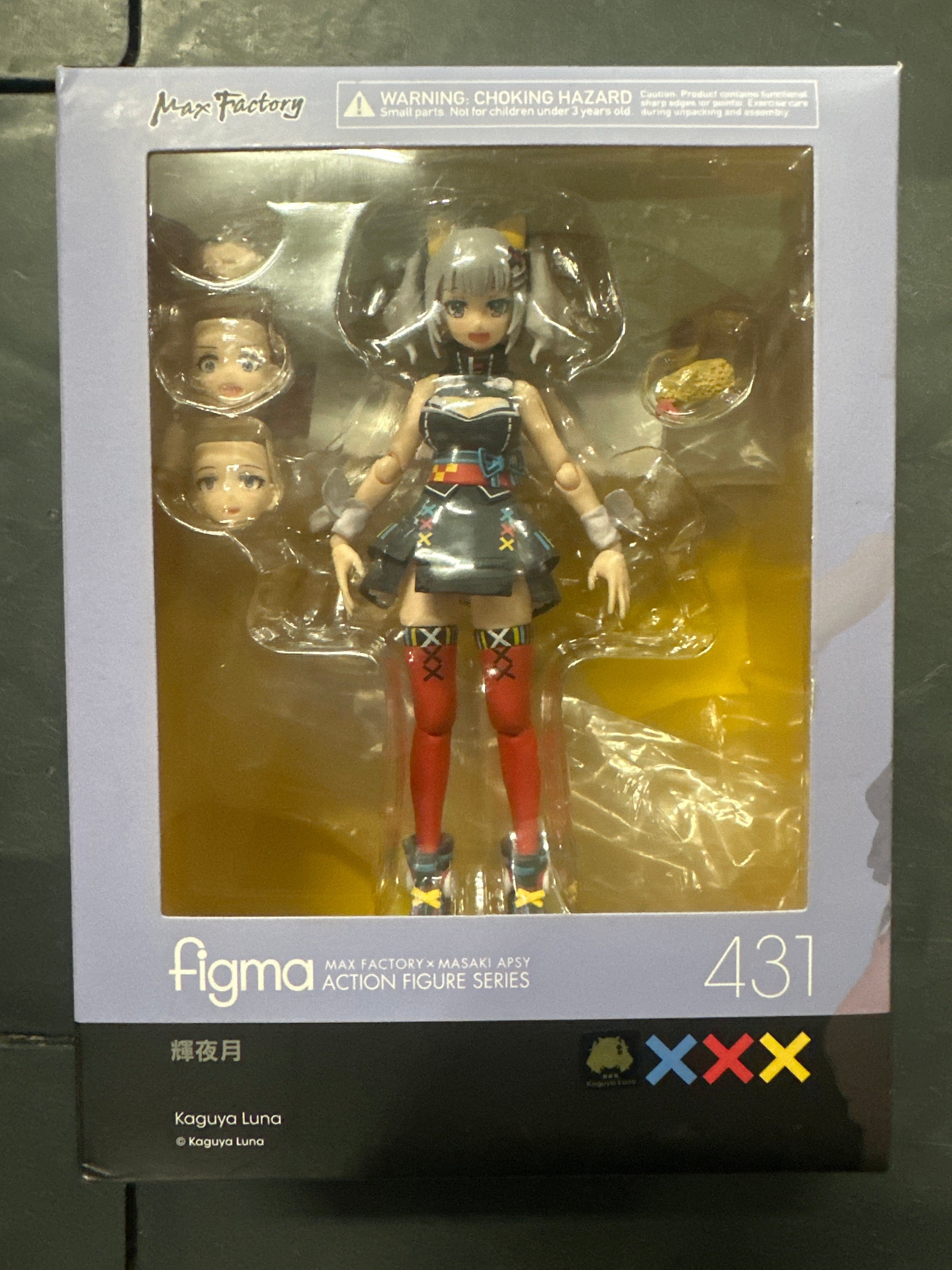 Max Factory **Open Box**figma Kaguya Luna 431 Action Figure