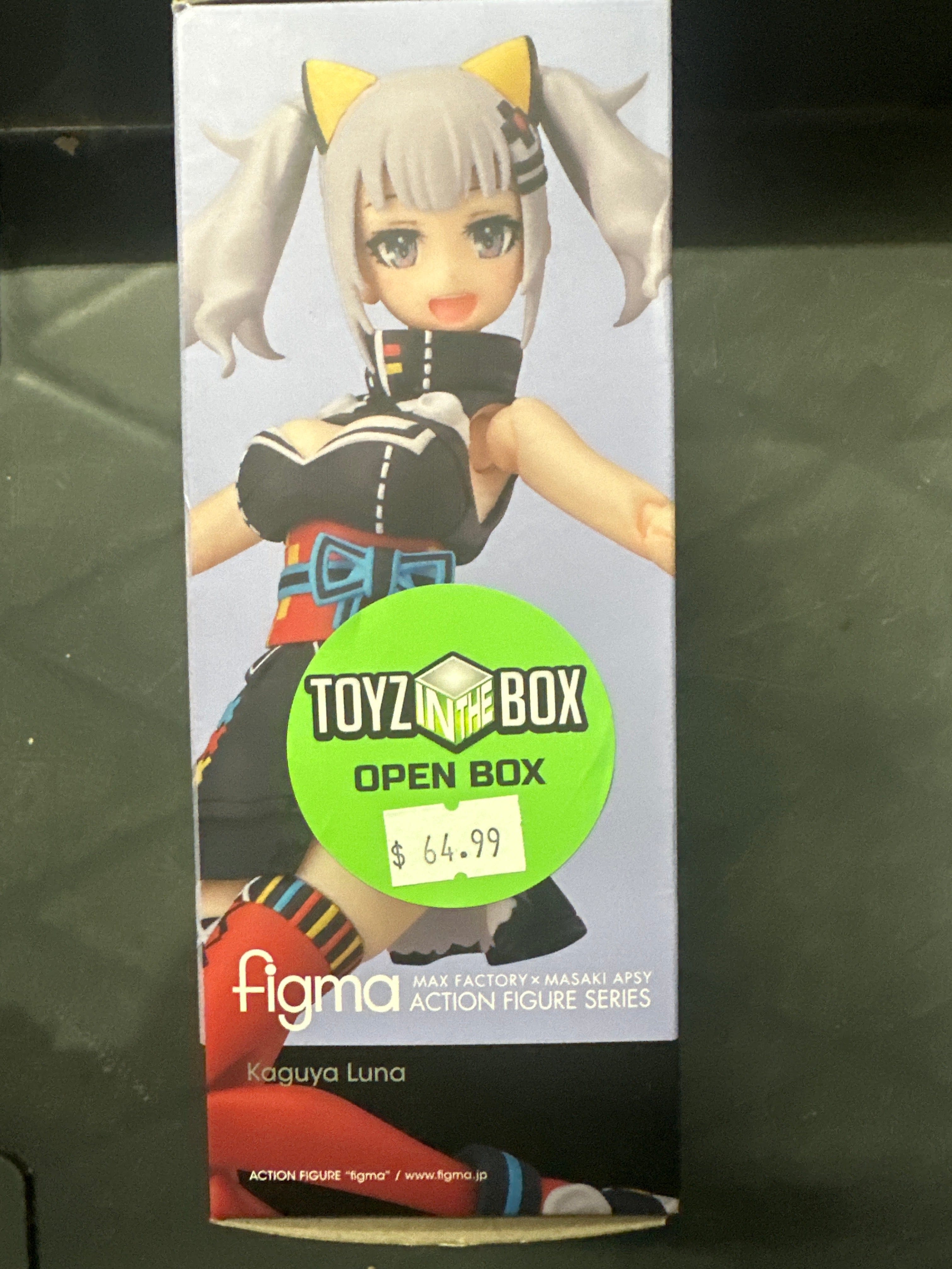 Max Factory **Open Box**figma Kaguya Luna 431 Action Figure