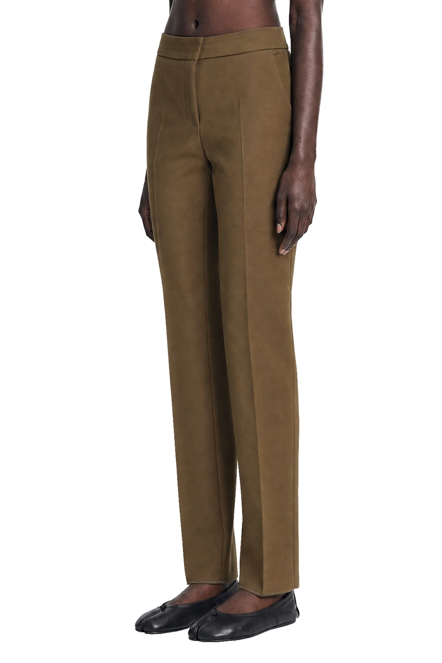 MAX MARA Stretch Cotton Trousers