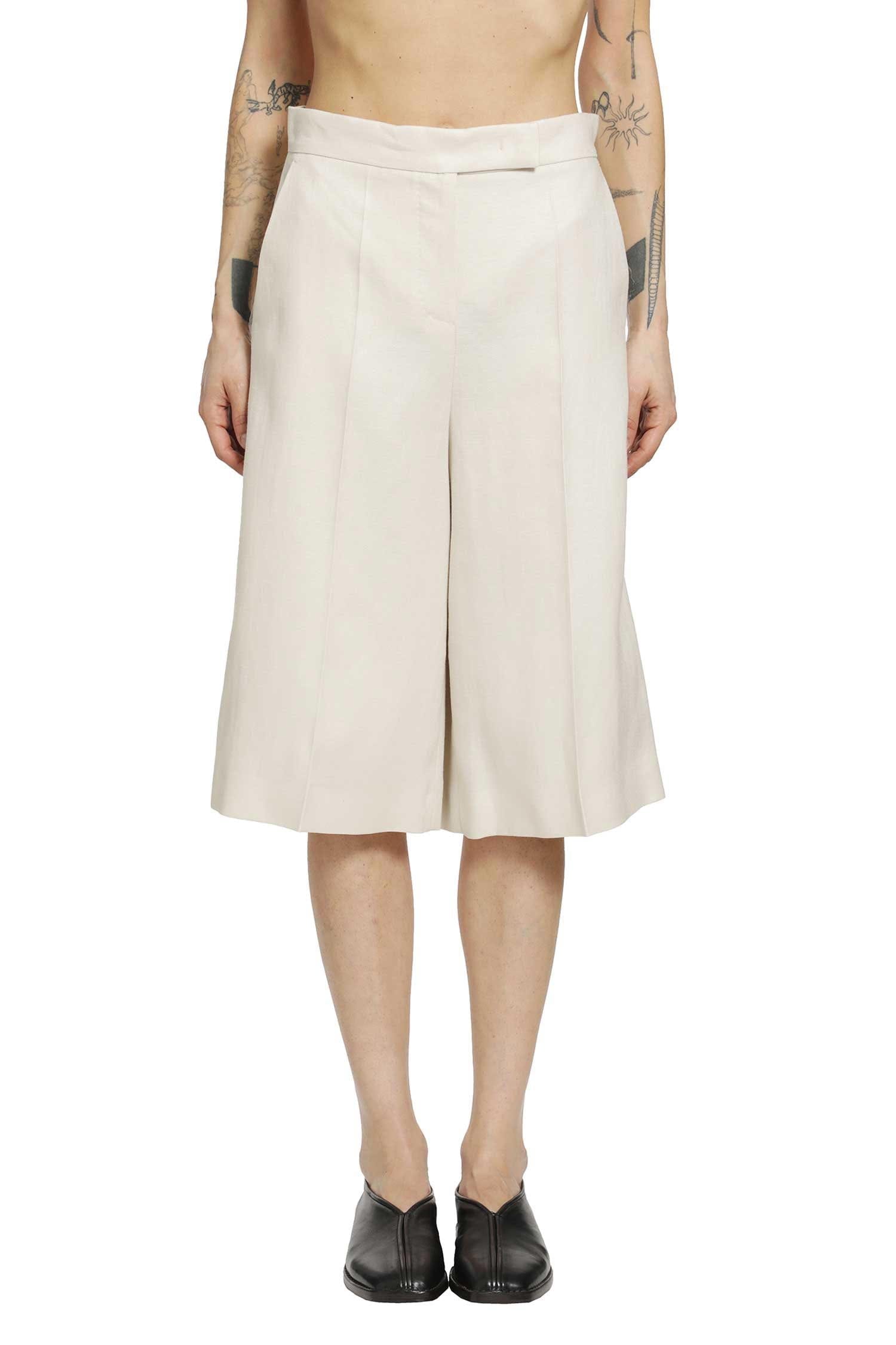 MAX MARA Linen Bermuda Shorts
