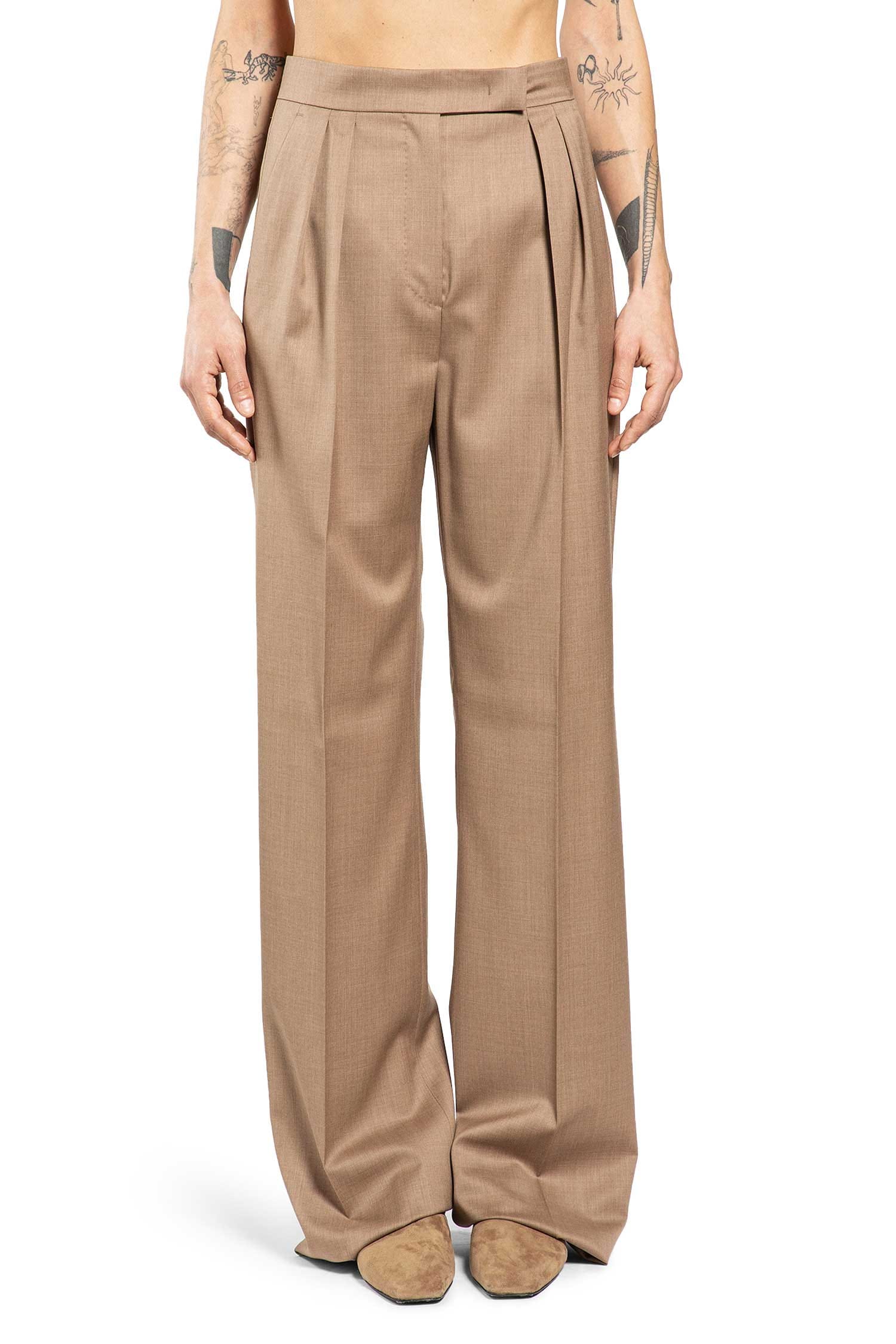 MAX MARA Wool Twill Trousers