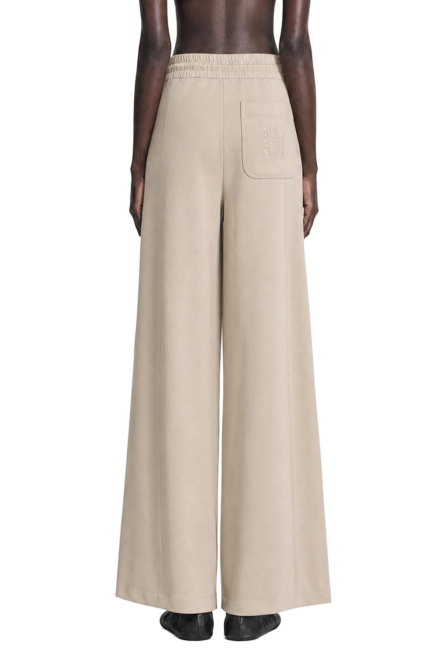 MAX MARA Technical Jersey Barrel leg Trousers