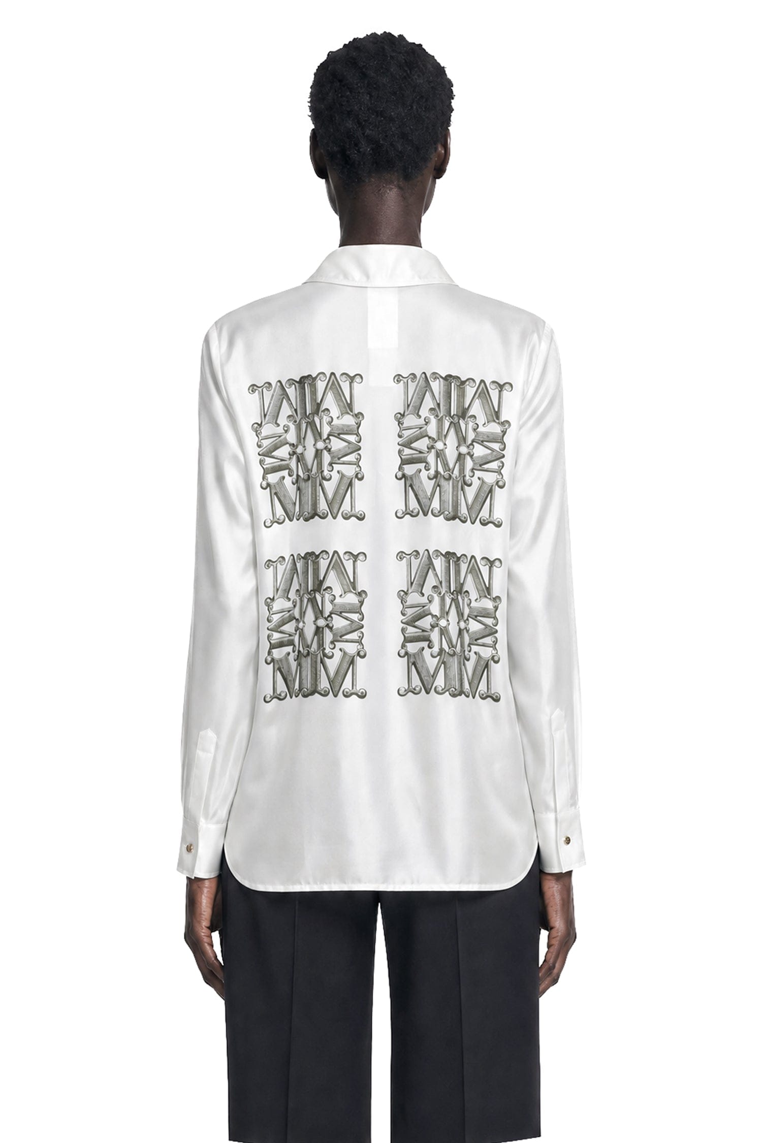 MAX MARA Marabesque Print Silk Shirt