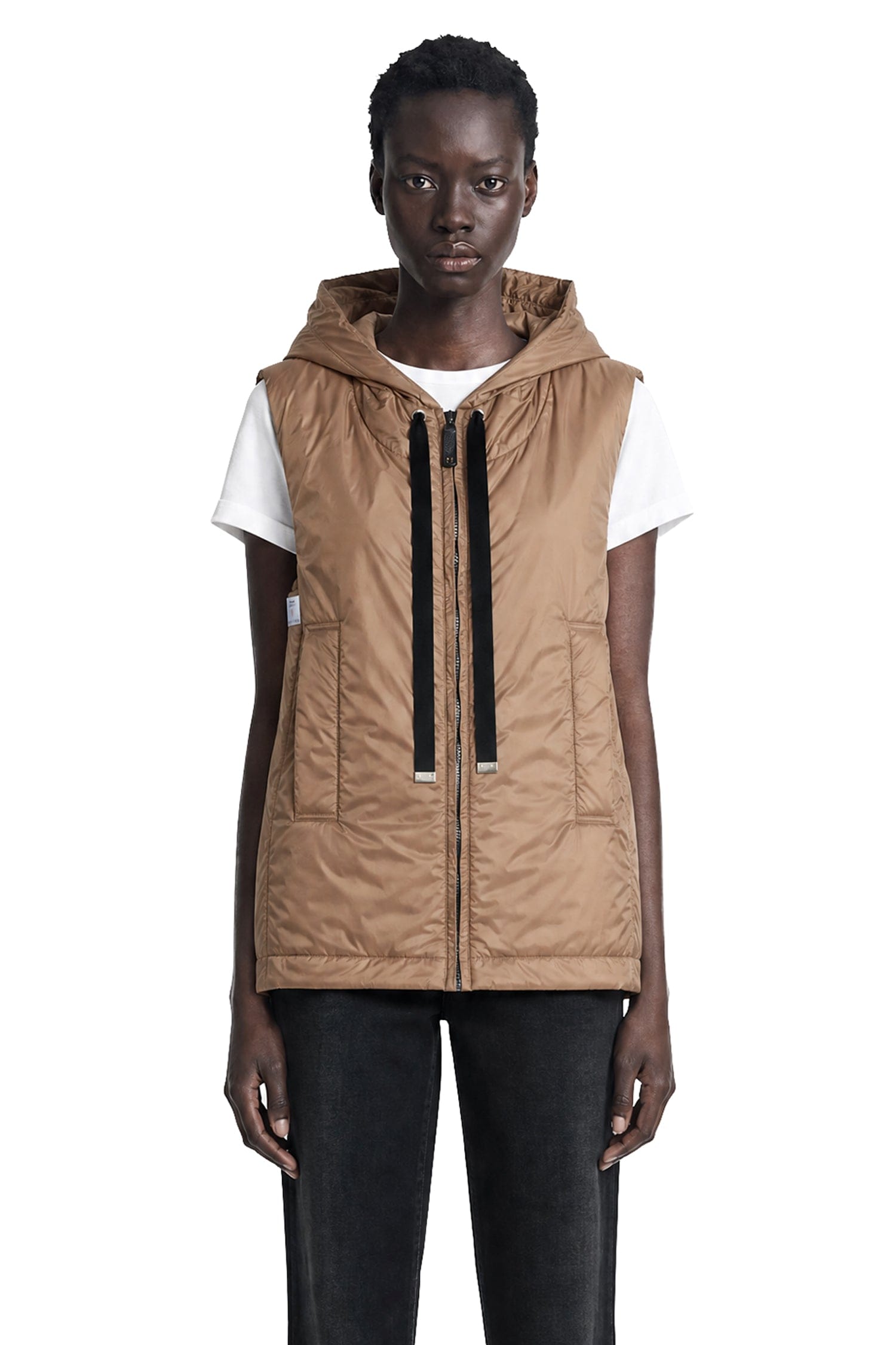 MAX MARA Padded Water - Repellent Hooded Gilet