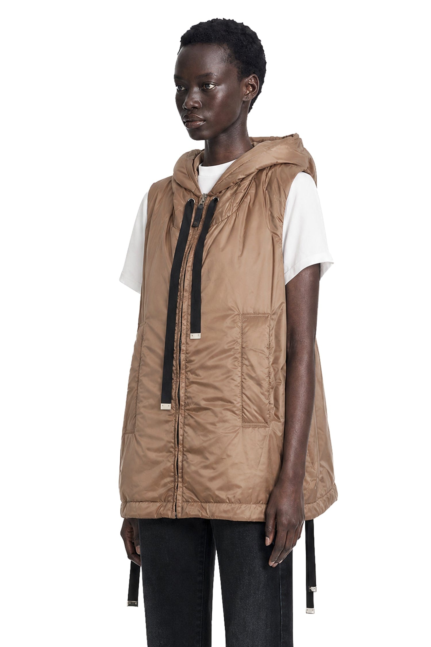 MAX MARA Padded Water - Repellent Hooded Gilet