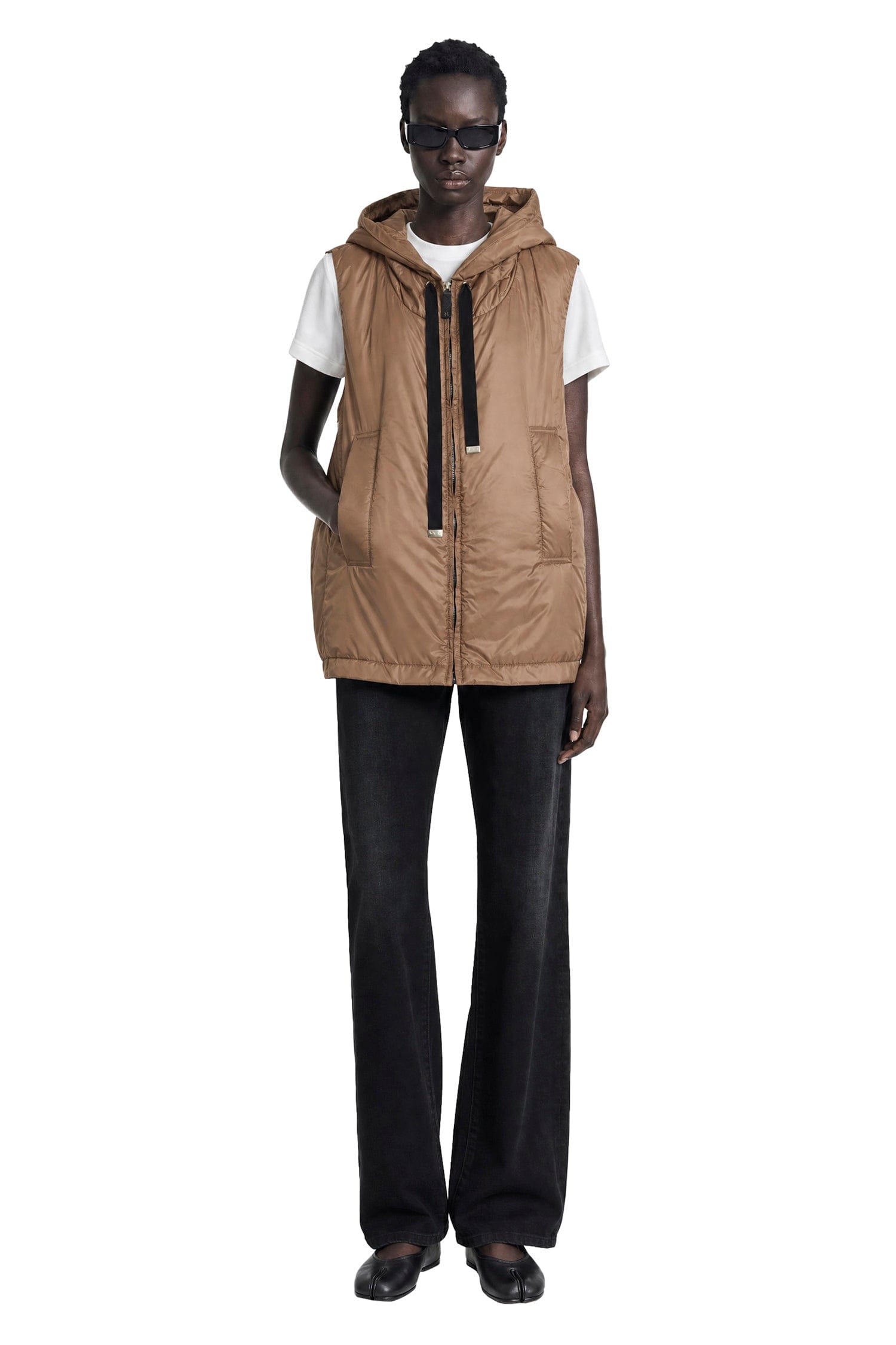 MAX MARA Padded Water - Repellent Hooded Gilet
