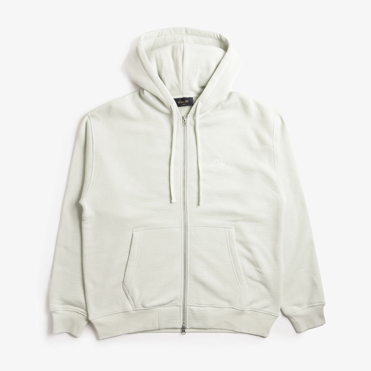 Dime Cursive Small Logo Zip Hoodie