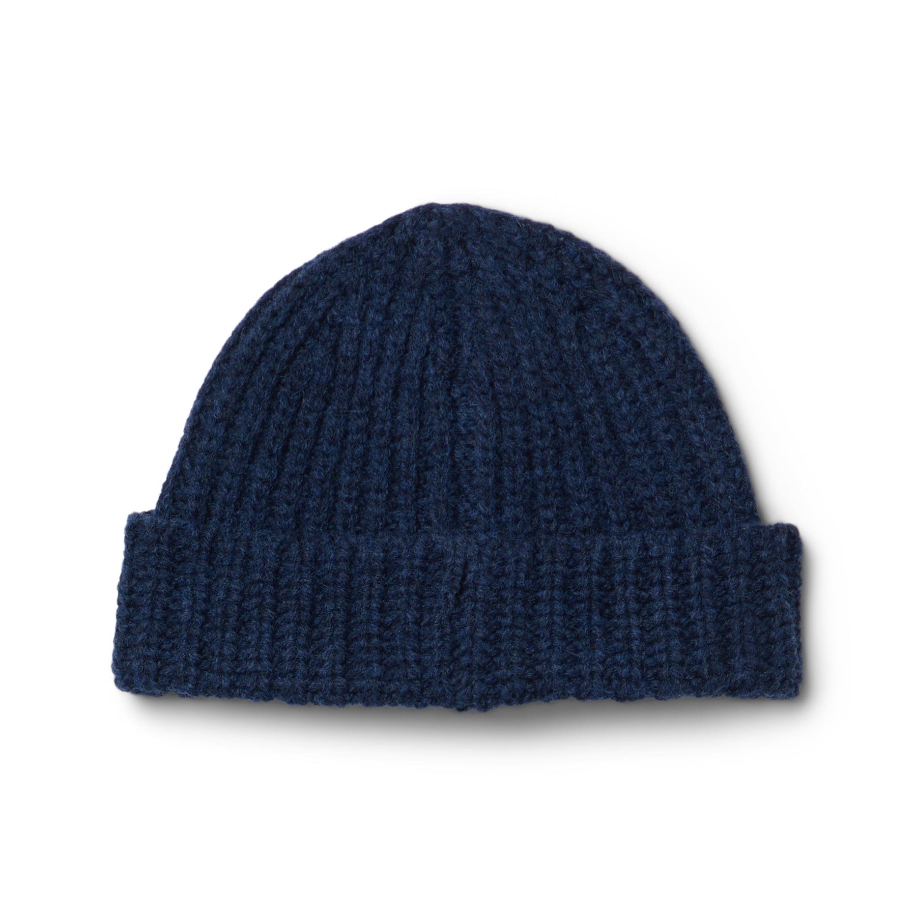 MARNI Hand - Stitched Logo Ribbed Beanie (Cornflower)