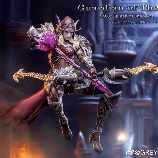 Mithril Action Guardian of the Horde 07 Queen of the Shadows 1/10 Action Figure
