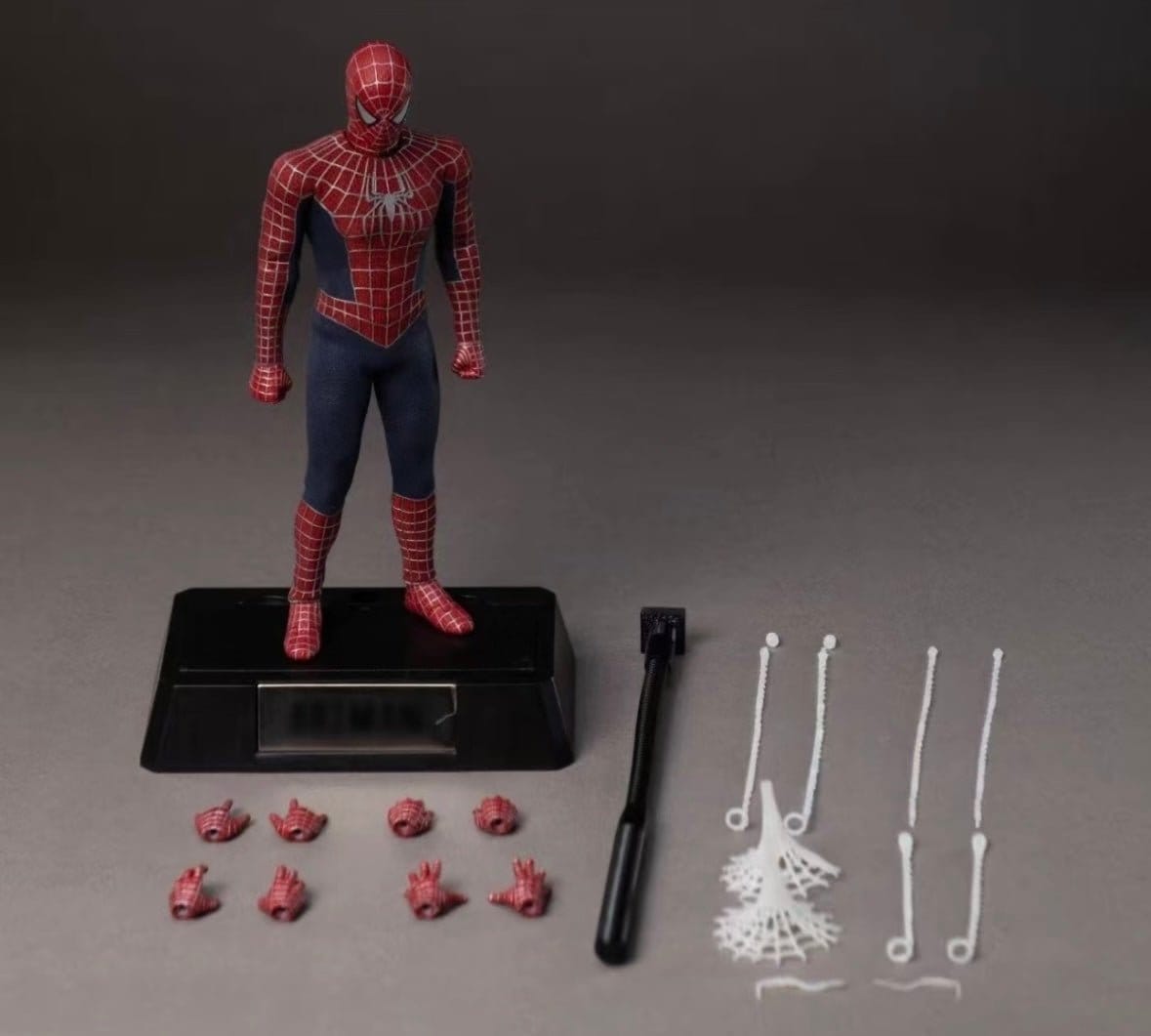 Welike Toys Spider - Man Web Slinger Red & Black Action Figure 1/12