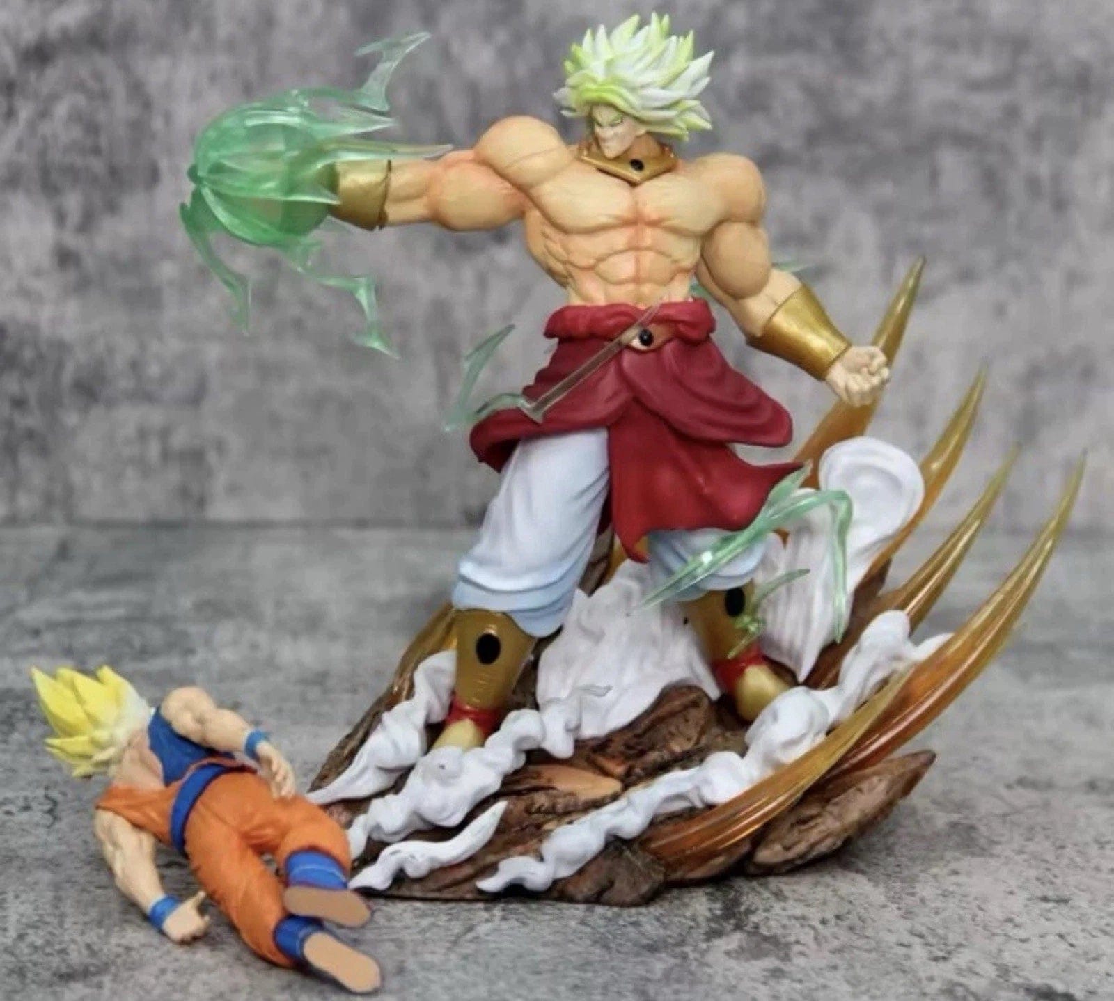 My Store Dragon Ball Z Broly vs Goku Figure – 8" Collectible Anime Battle Statue with Box