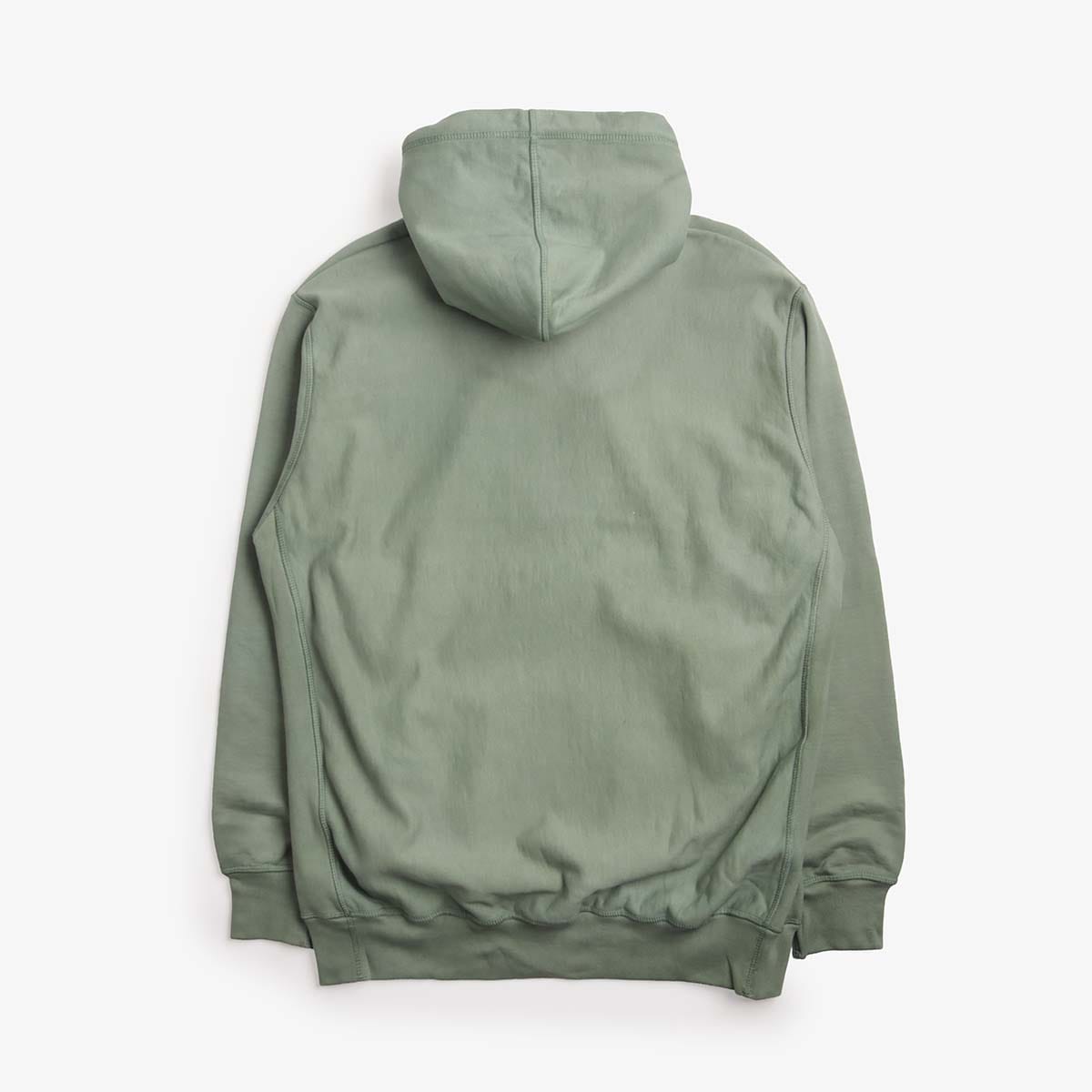 Good Measure M - 20 Hand Dyed Junglist Green Hooded Sweat