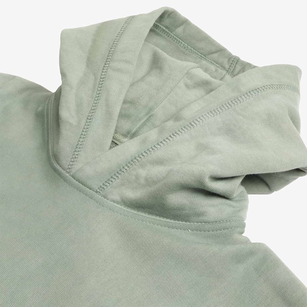 Good Measure M - 20 Hand Dyed Junglist Green Hooded Sweat