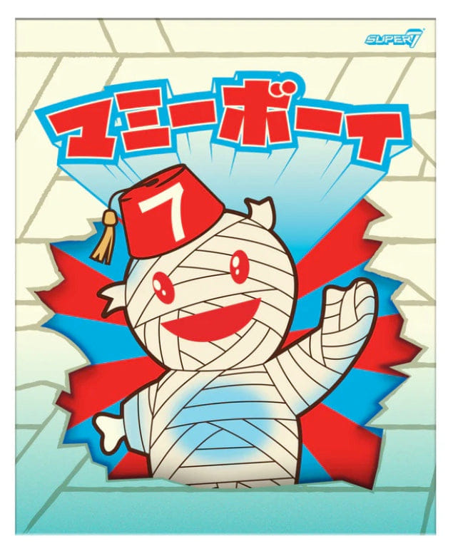 Super7 Vinyl Figure - Mummy Boy (Glow w/Fez)