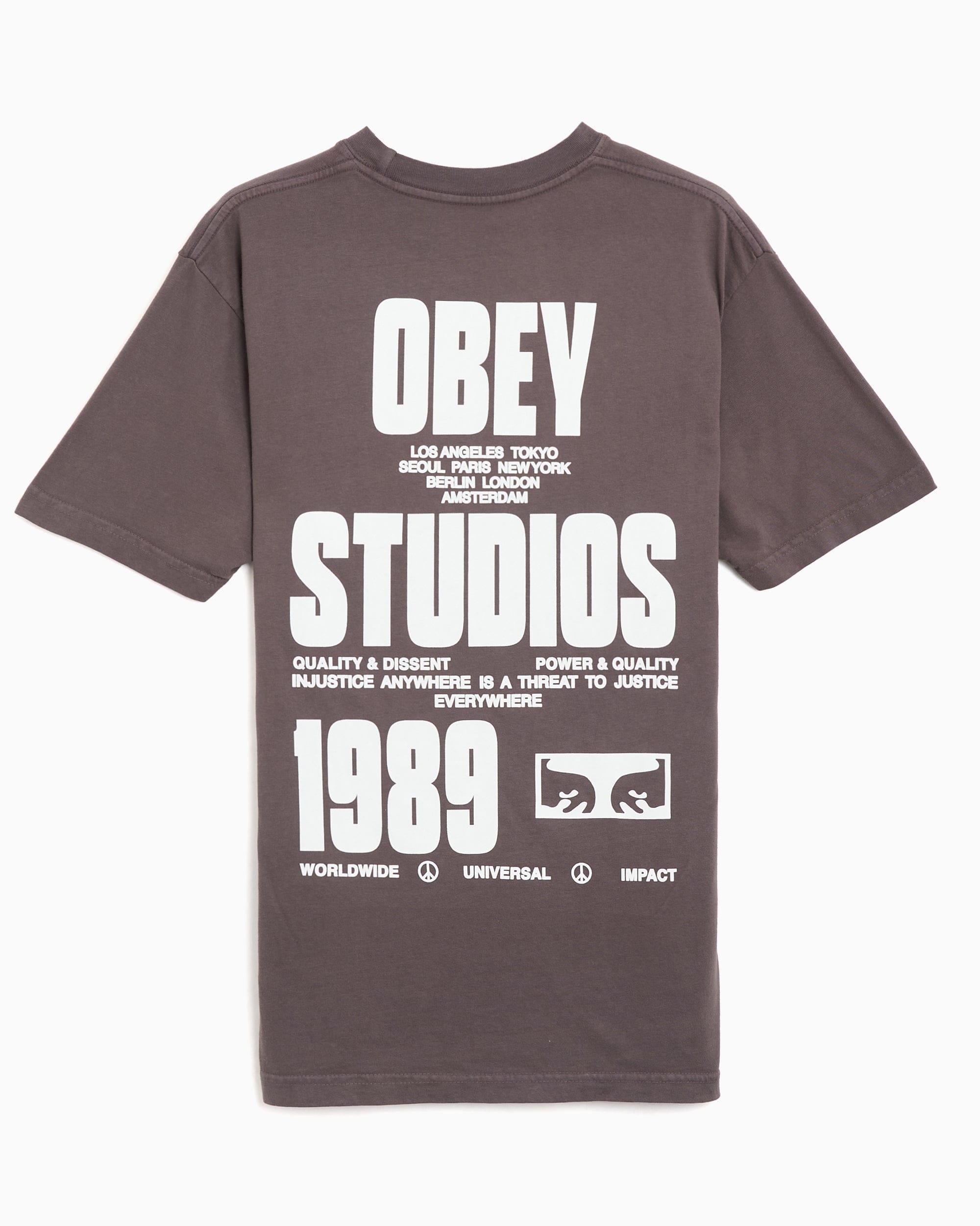 OBEY Clothing Camiseta con gráfico OBEY Clothing Stamped para hombre
