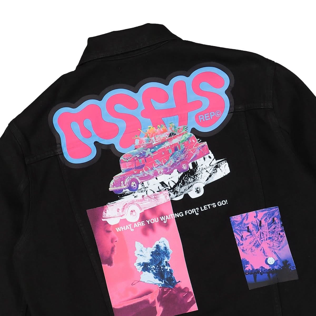 Msftsrep Printed Denim Jacket