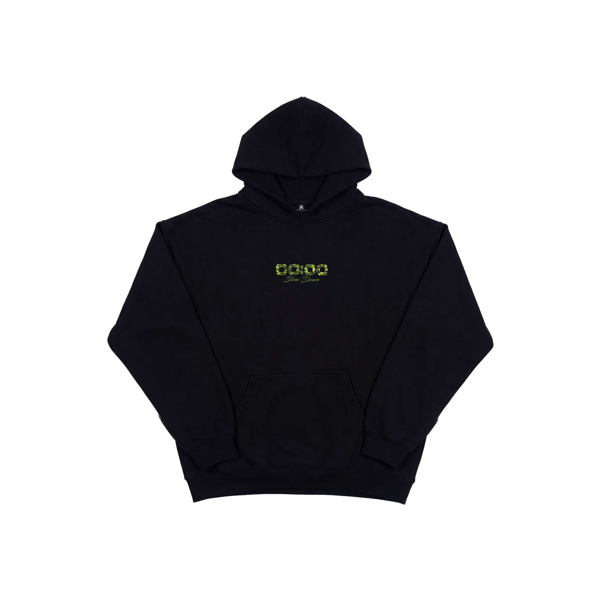 Slowdown Light Moss Hoodie Black (SS26) - Signature Edition