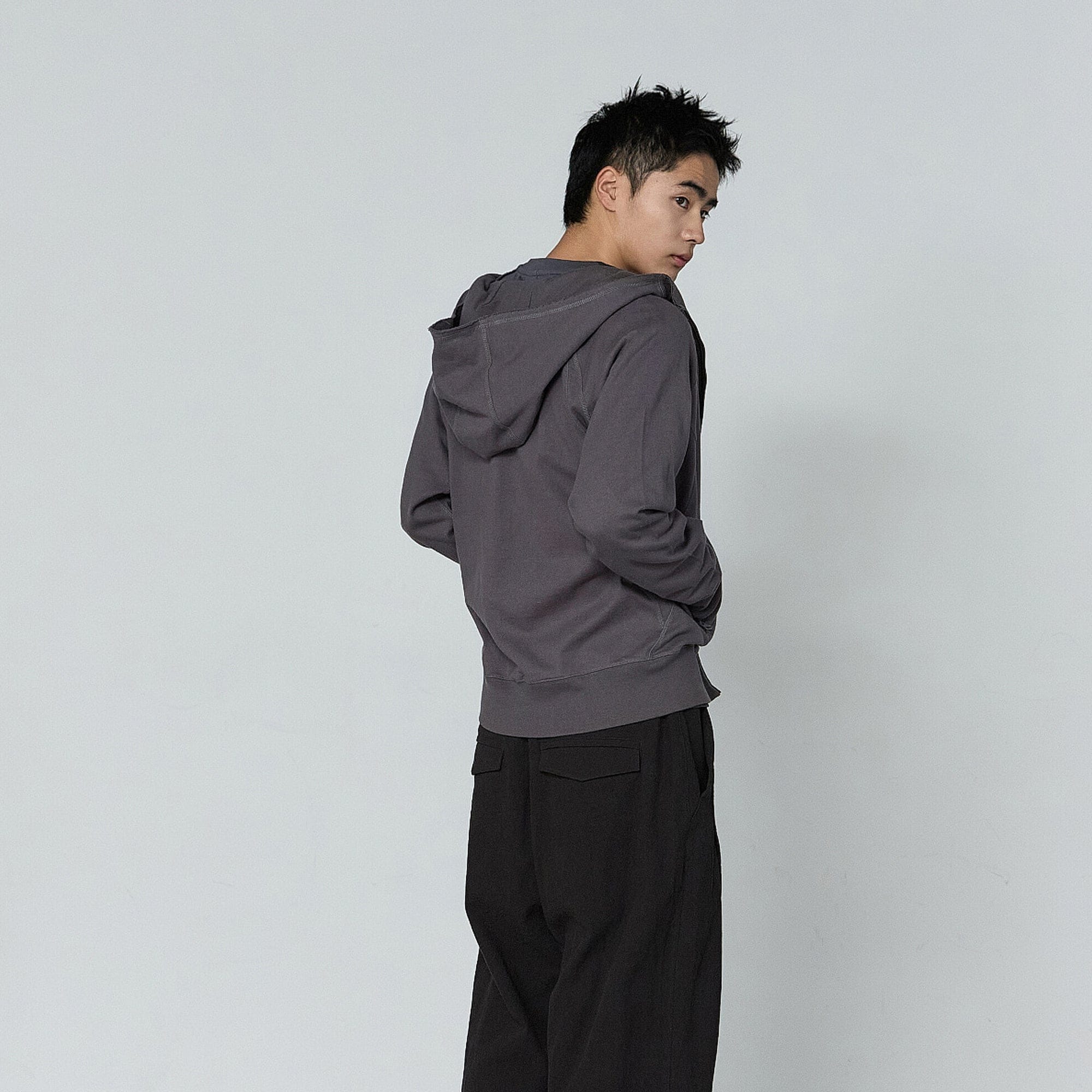 San San Gear Mens Sling Zip - Up Hoodie