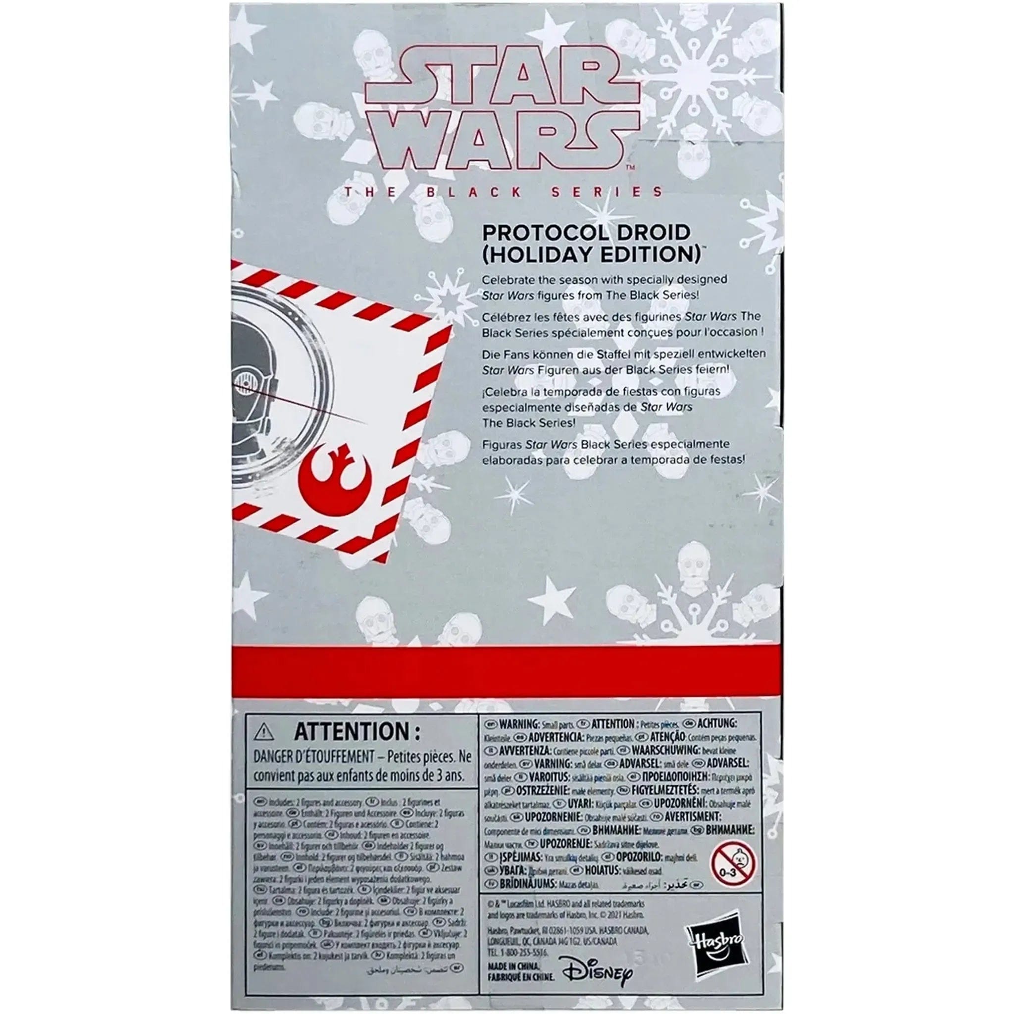 Star Wars - Protocol Droid (Holiday Edition) Action Figure (6") - Hasbro - The Black Series