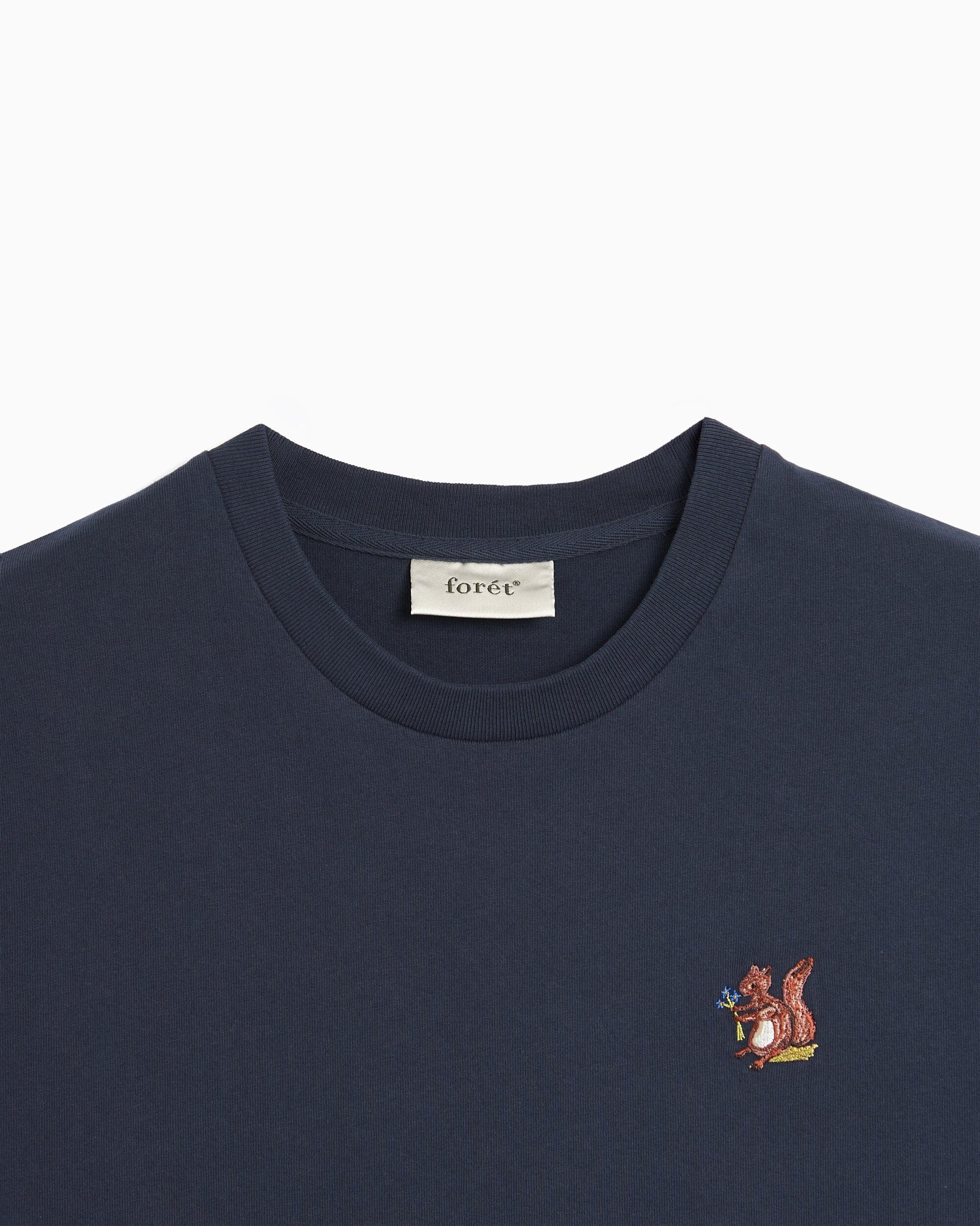 Forét Camiseta bordado forét Acorn para hombre
