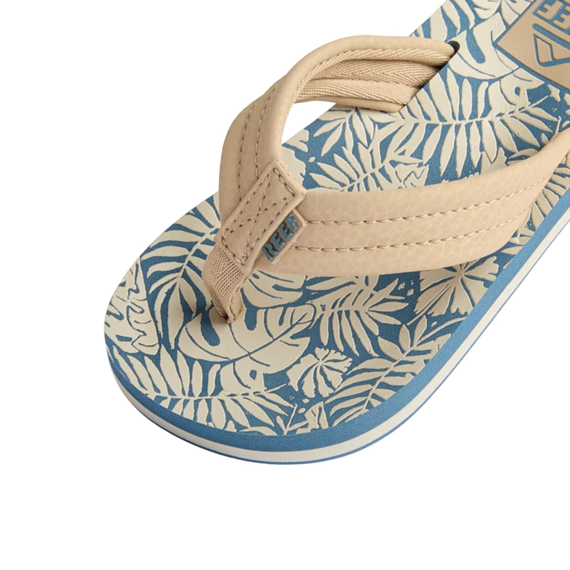 Reef Ahi Blue / Tan Palm CJ6626 Pre - School