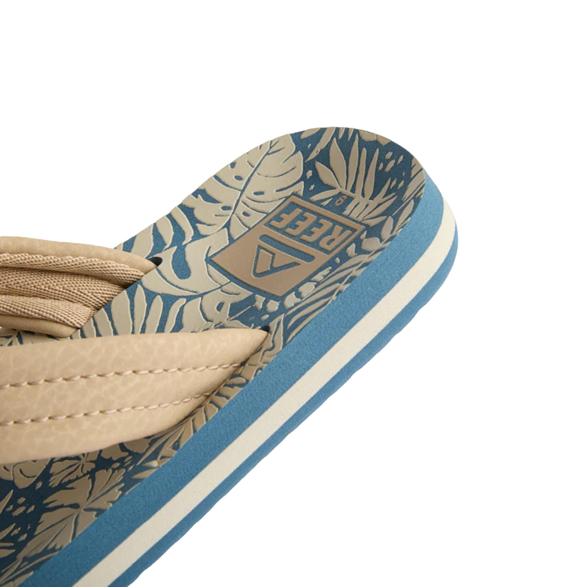 Reef Ahi Blue / Tan Palm CJ6626 Pre - School