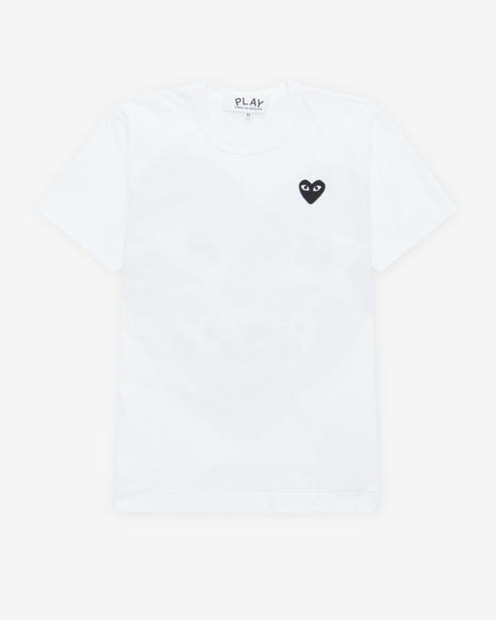 Comme des Garçons PLAY Play - Black Heart T - Shirt - (White)