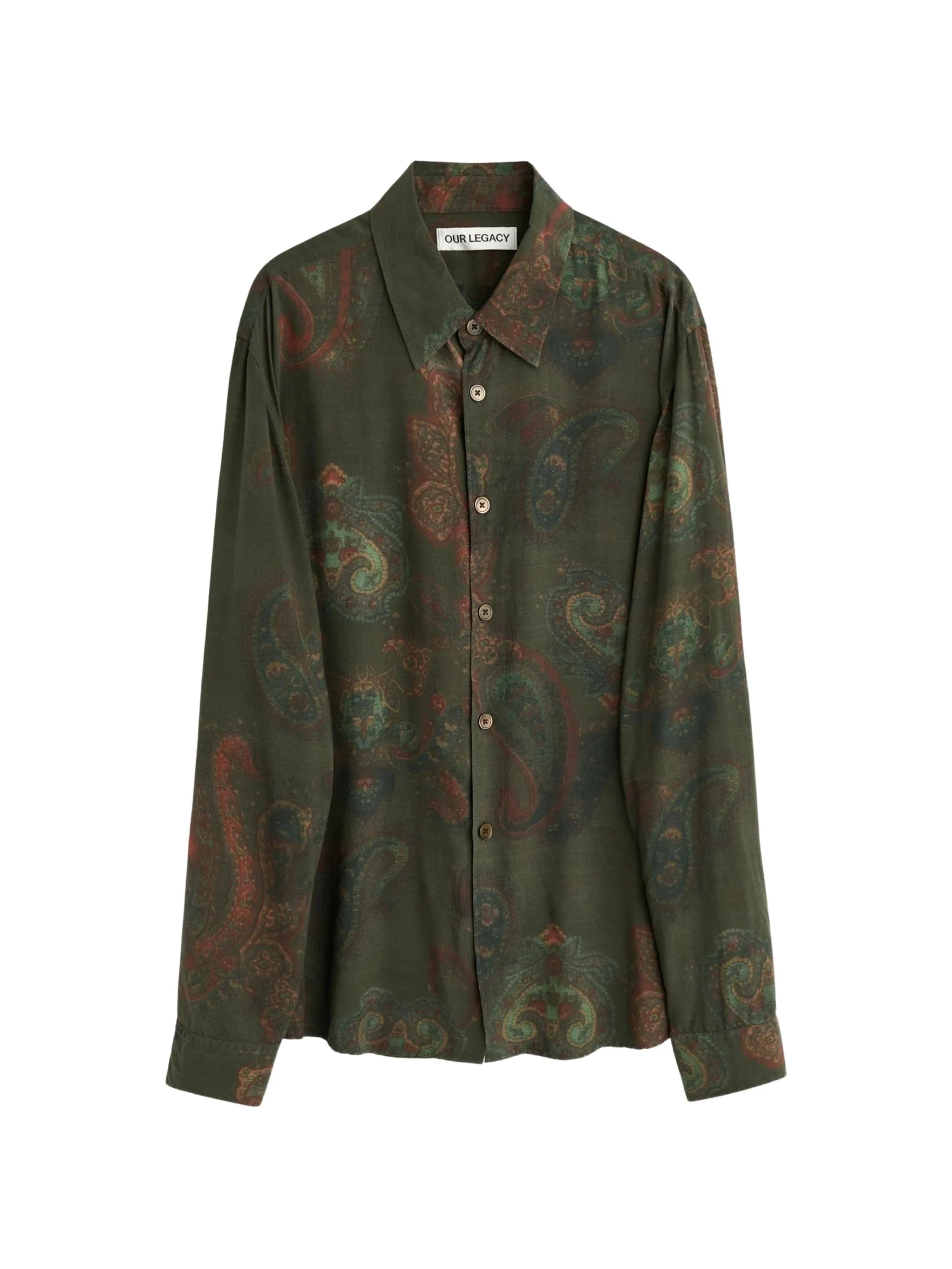 OUR Legacy Beyond paisley - print shirt