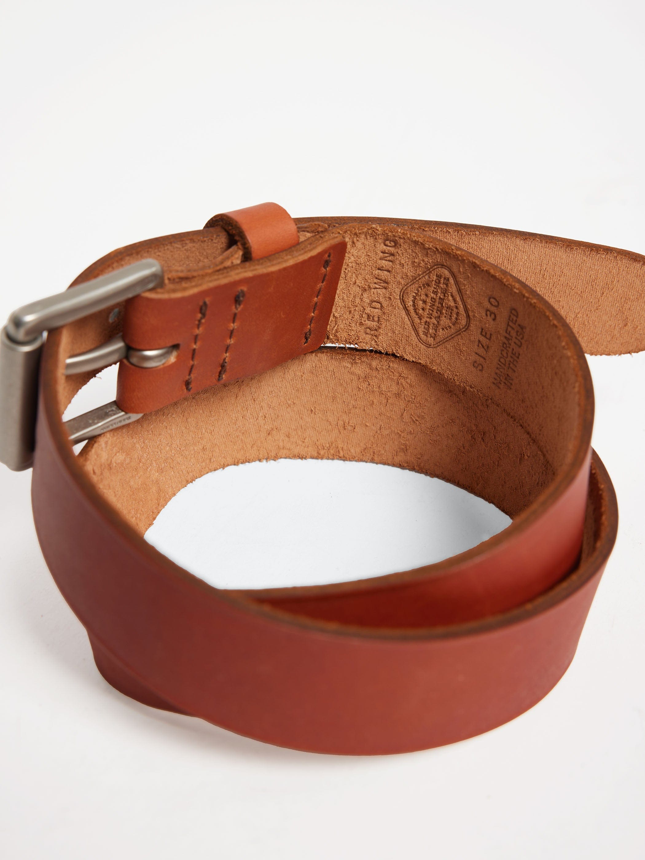 Red Wing Shoes Leather Belt